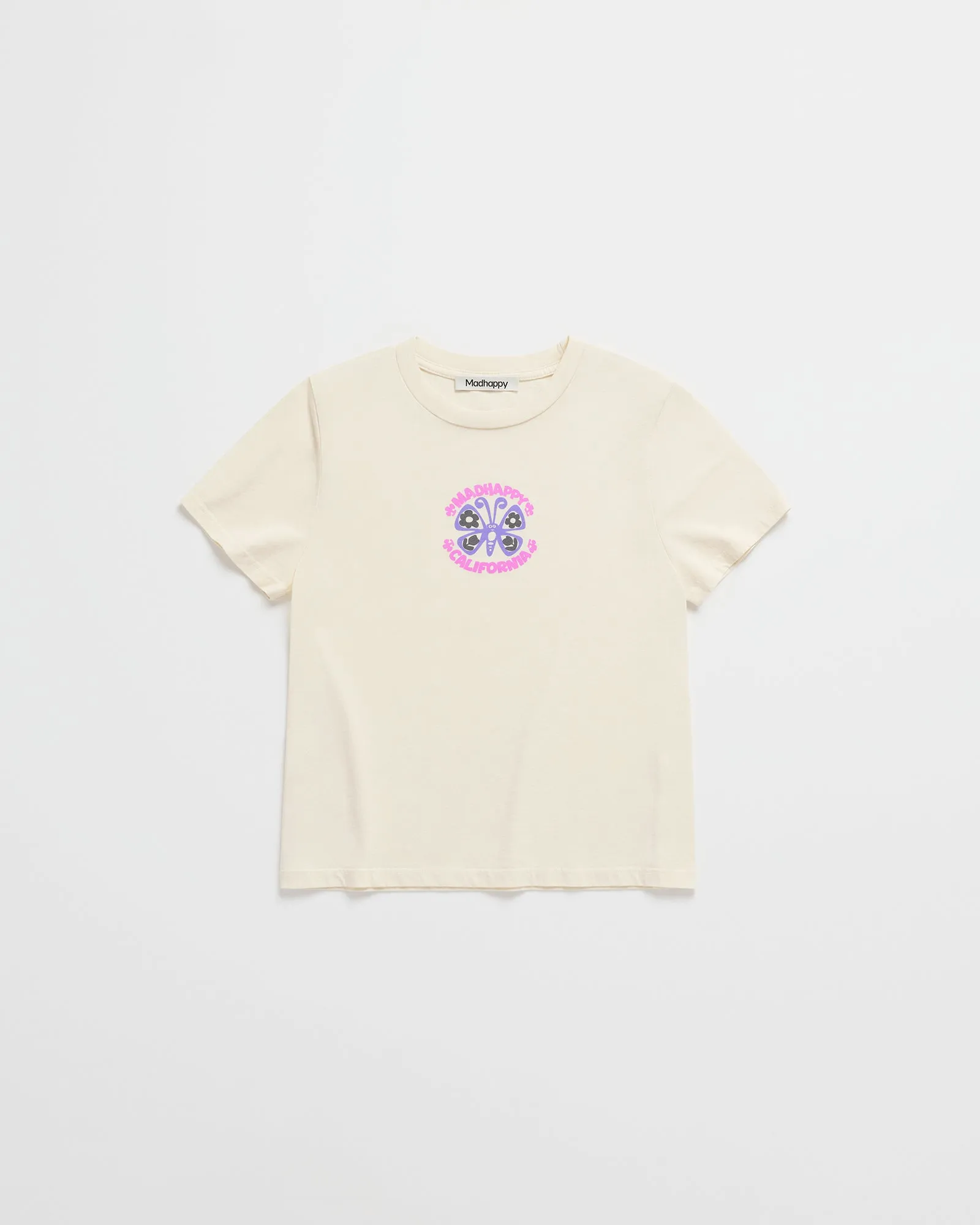 Mariposa Shrunken Tee sold by Madhappy