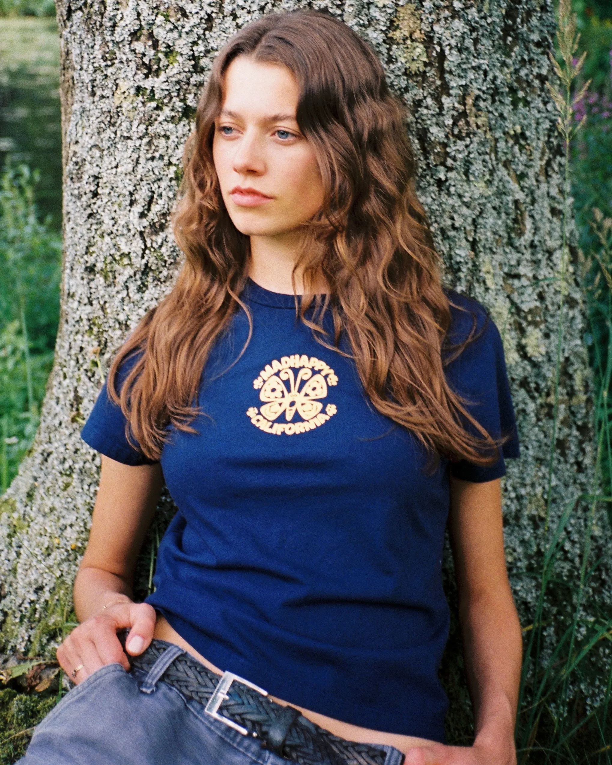 Mariposa Shrunken Tee sold by Madhappy product image thumbnail 4