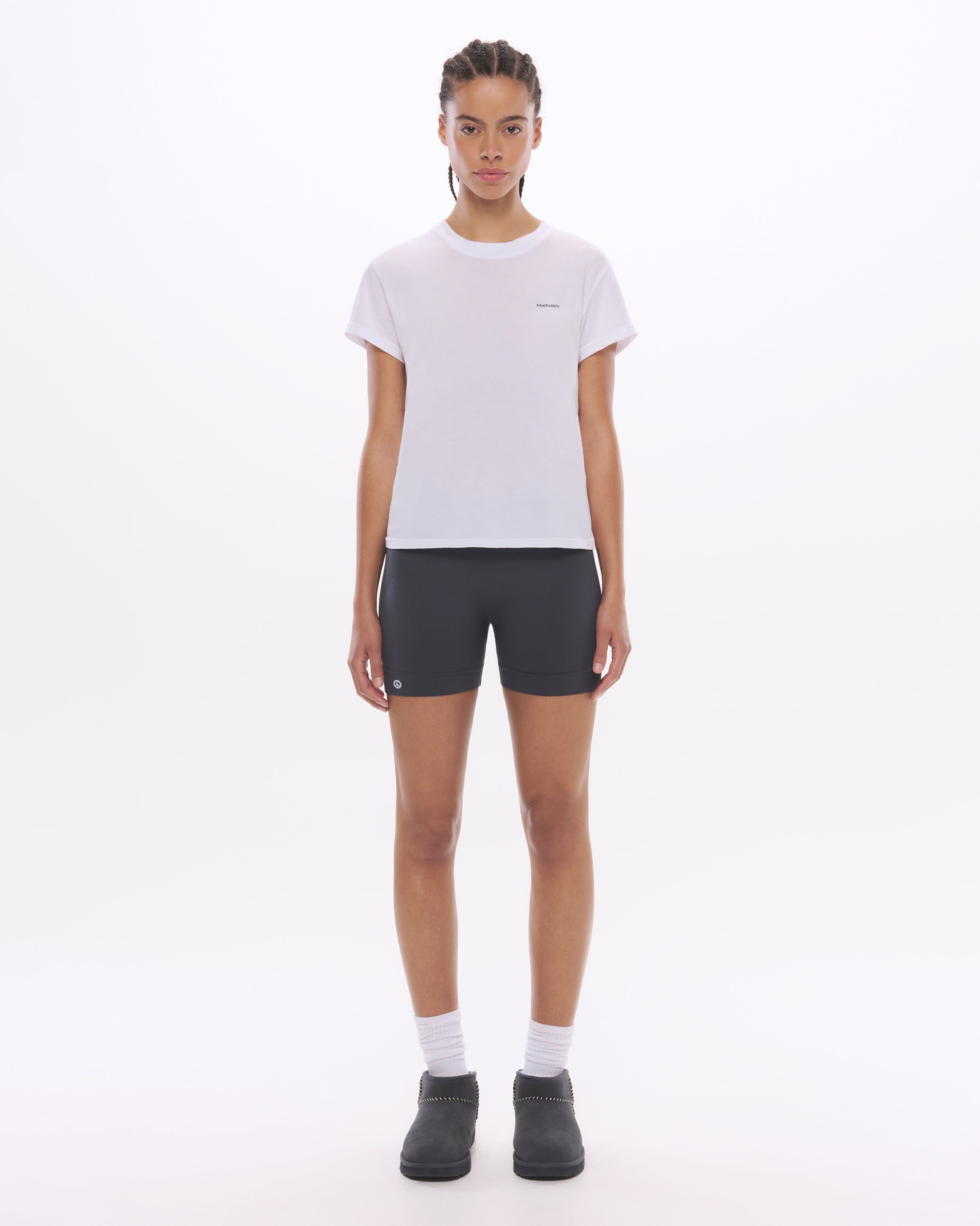 Womens Cropped Lightweight Jersey Tee sold by Madhappy product image thumbnail 4
