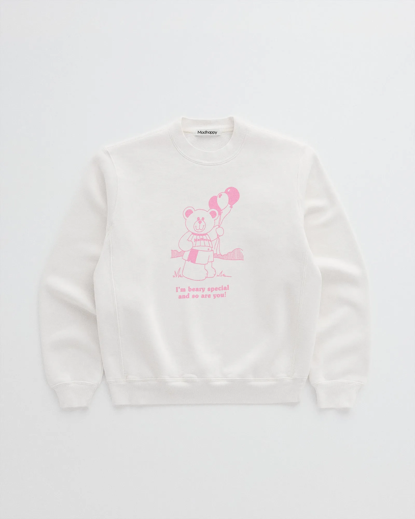 Beary Fleece Crewneck sold by Madhappy