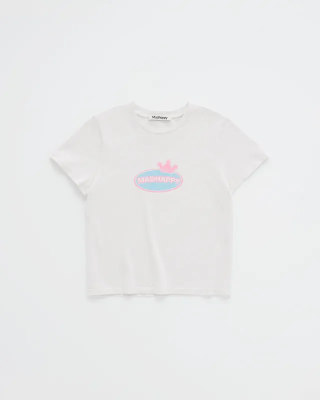 Crown Shrunken Tee made by Madhappy