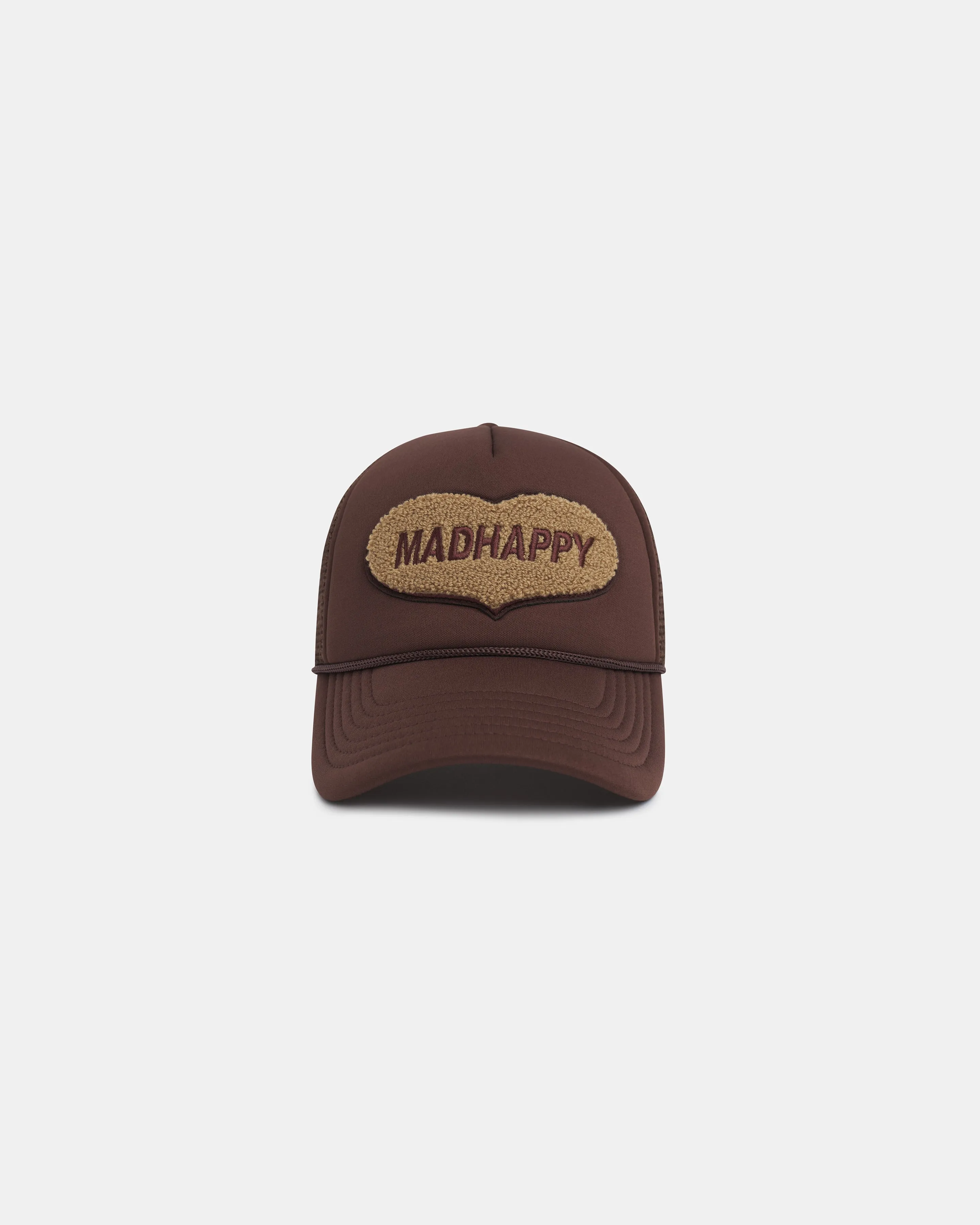 Heart Boucle Trucker Hat sold by Madhappy product image thumbnail 5