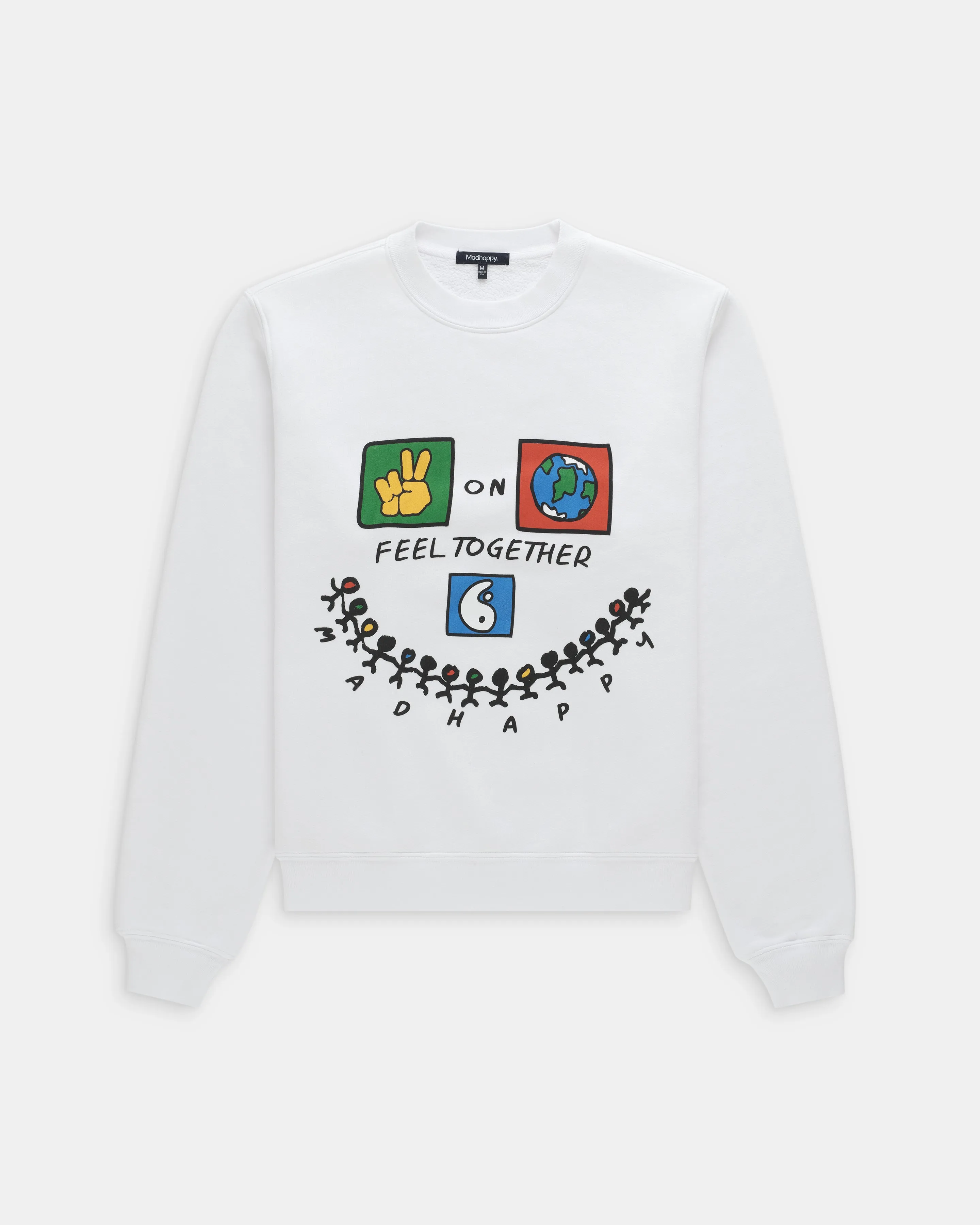 Fleece Crewneck sold by Madhappy product image thumbnail 3