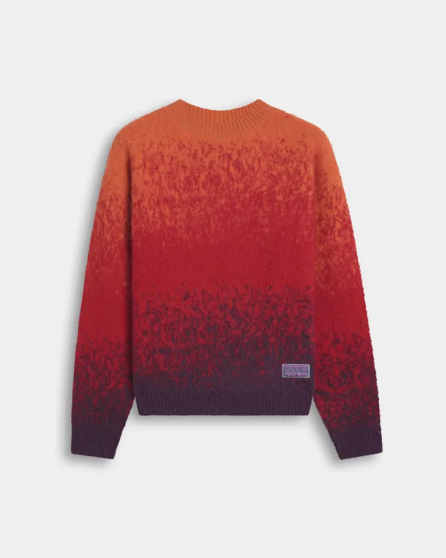 Fuzzy Knit Gradient Crewneck sold by Madhappy