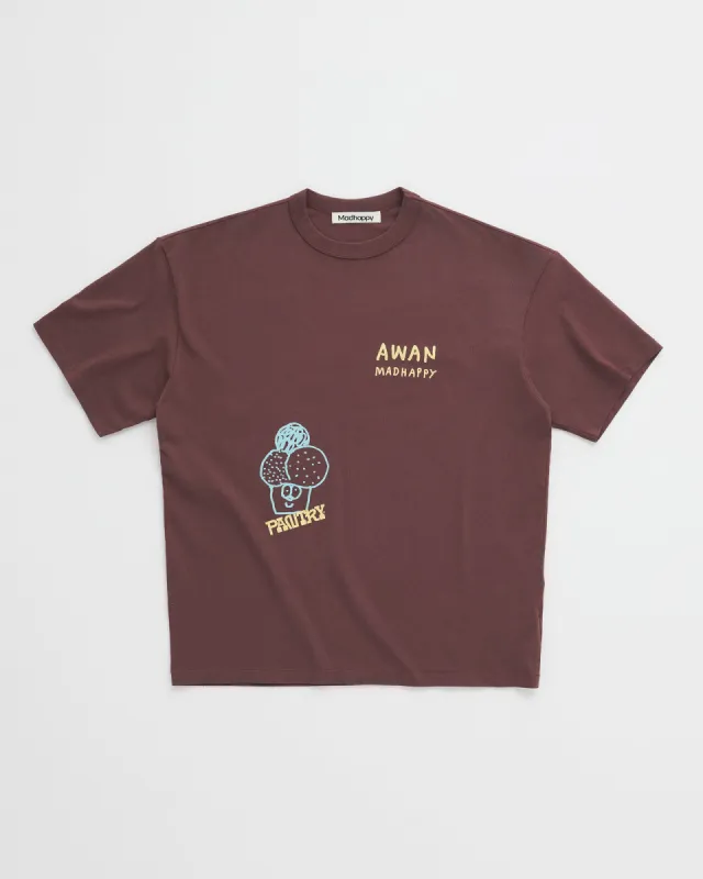 AWAN Midweight Tee sold by Madhappy