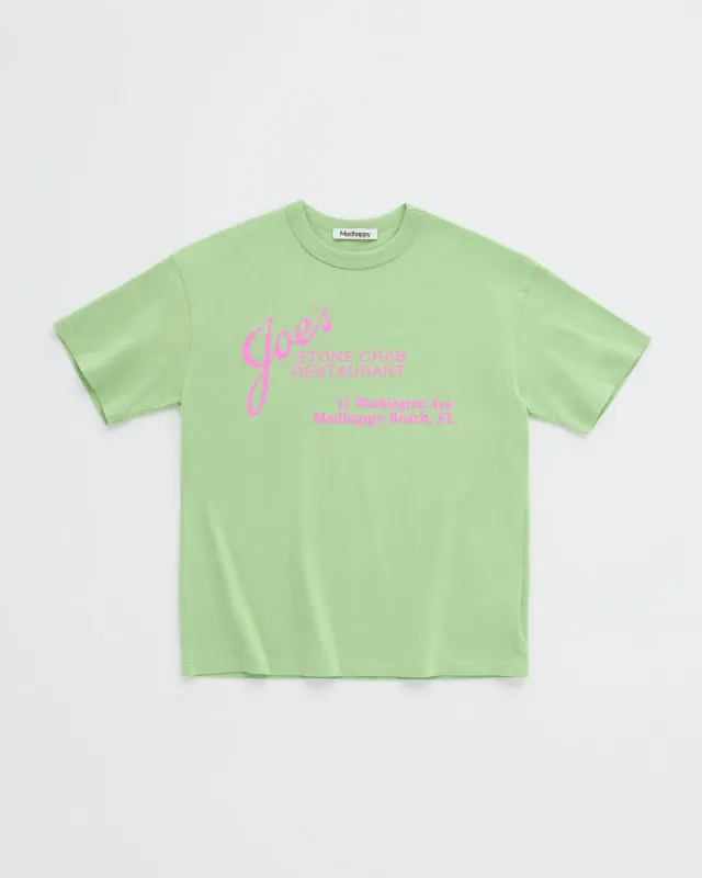 Joe's Stone Crab Middle Weight Jersey Tee sold by Madhappy