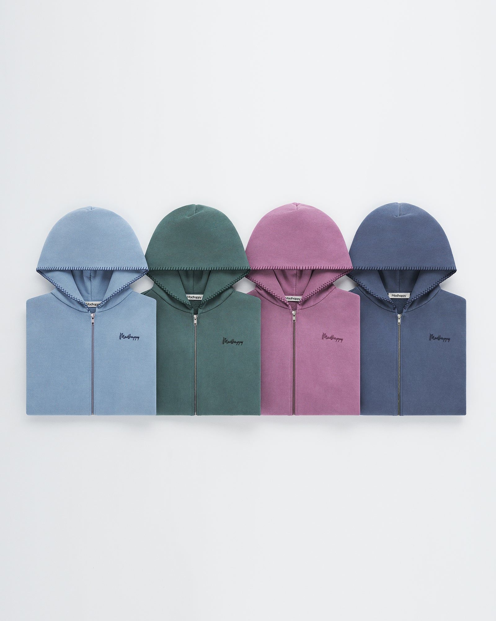 Fleece Zip Up Hoodie sold by Madhappy product image thumbnail 2