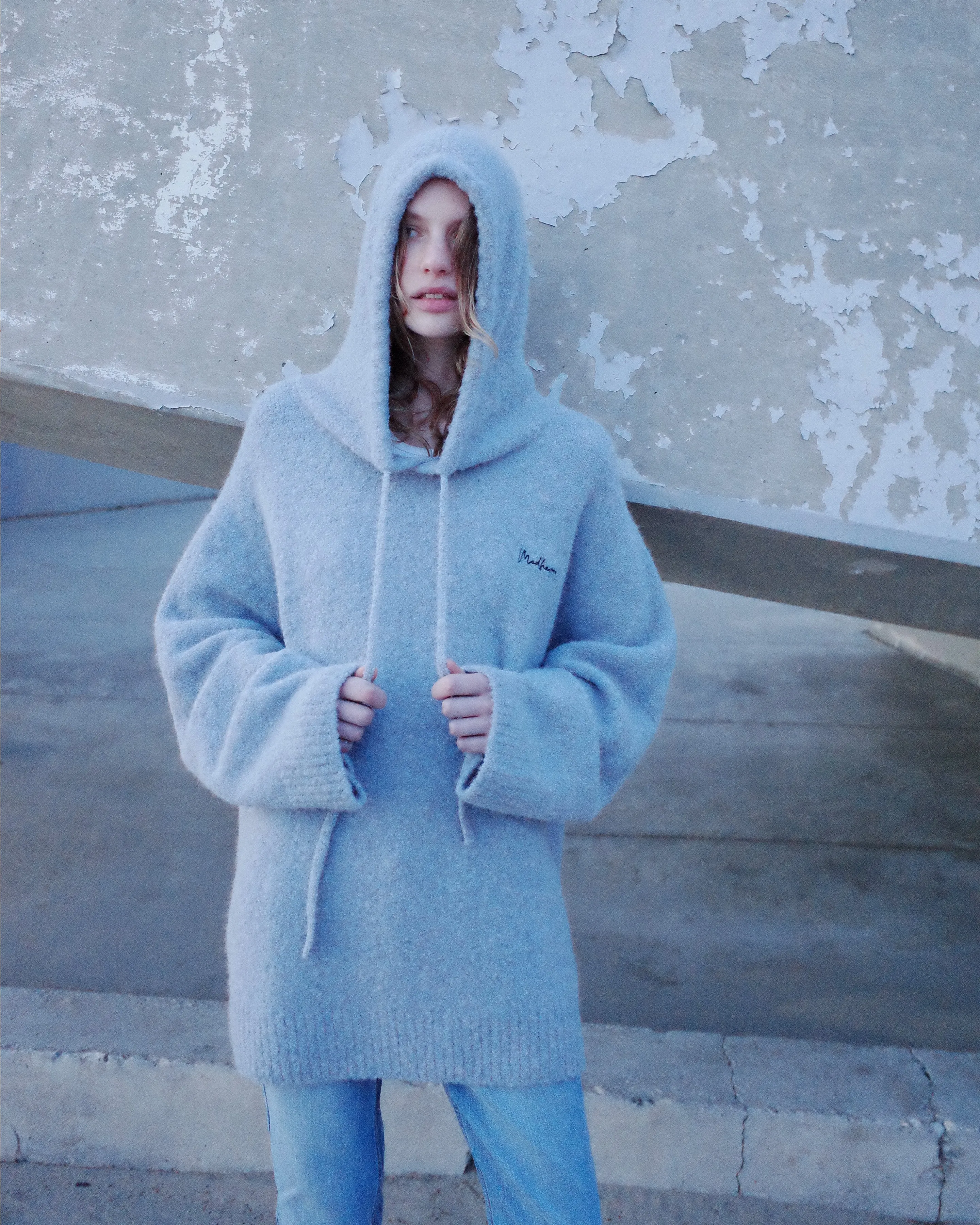Oversized Boucle Hoodie sold by Madhappy product image thumbnail 2