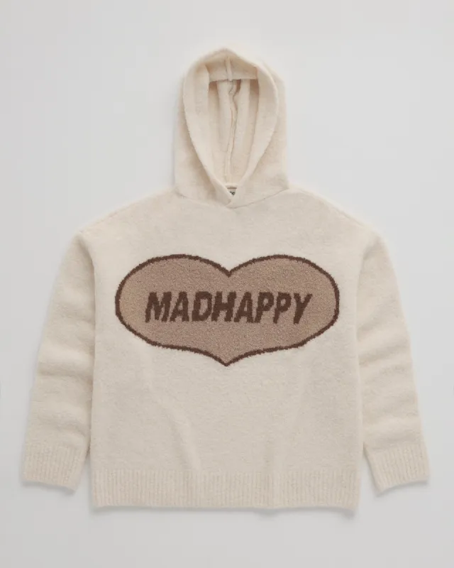 Heart Boucle Hoodie sold by Madhappy