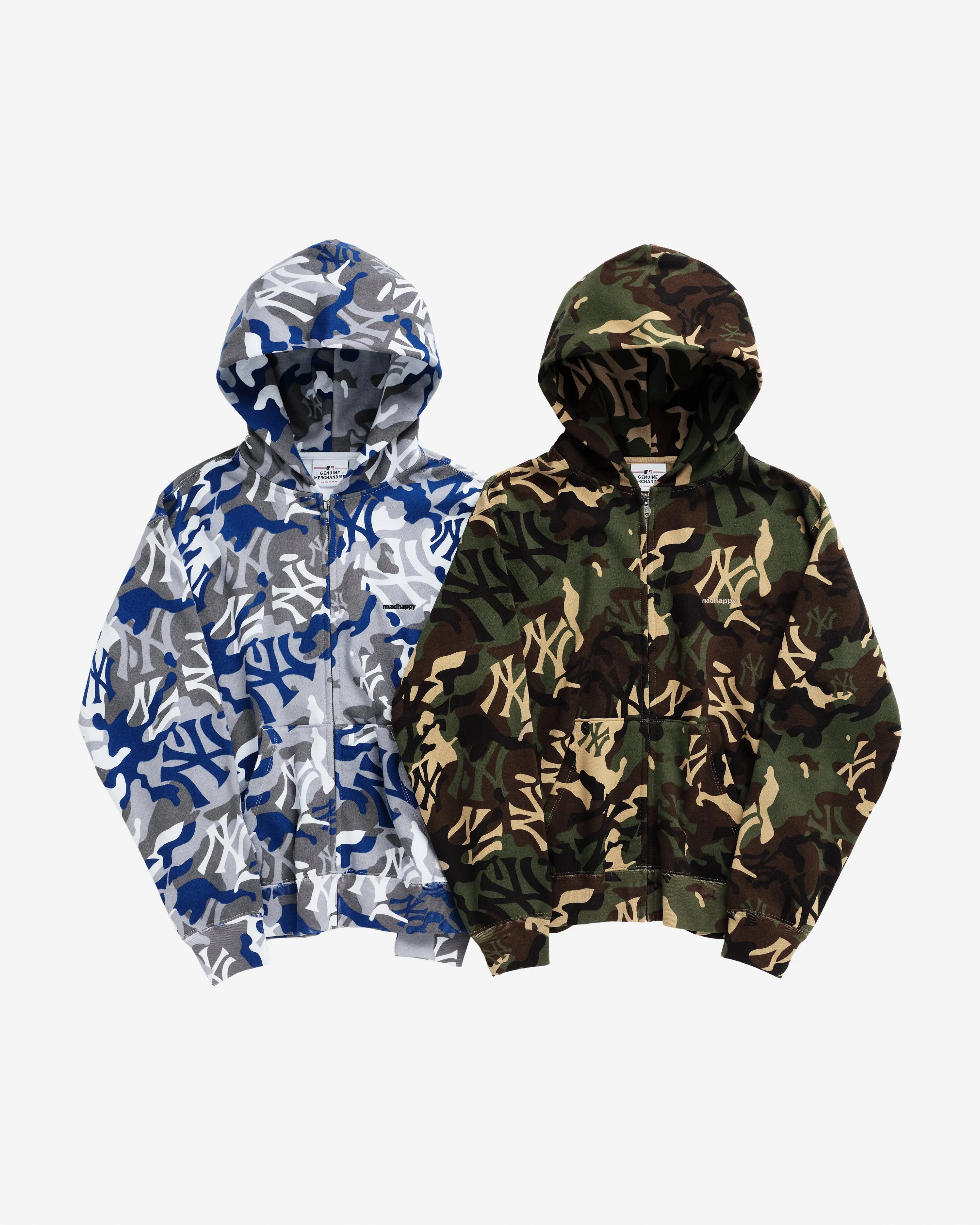 Yankees Camo Full Zip sold by Madhappy product image thumbnail 3