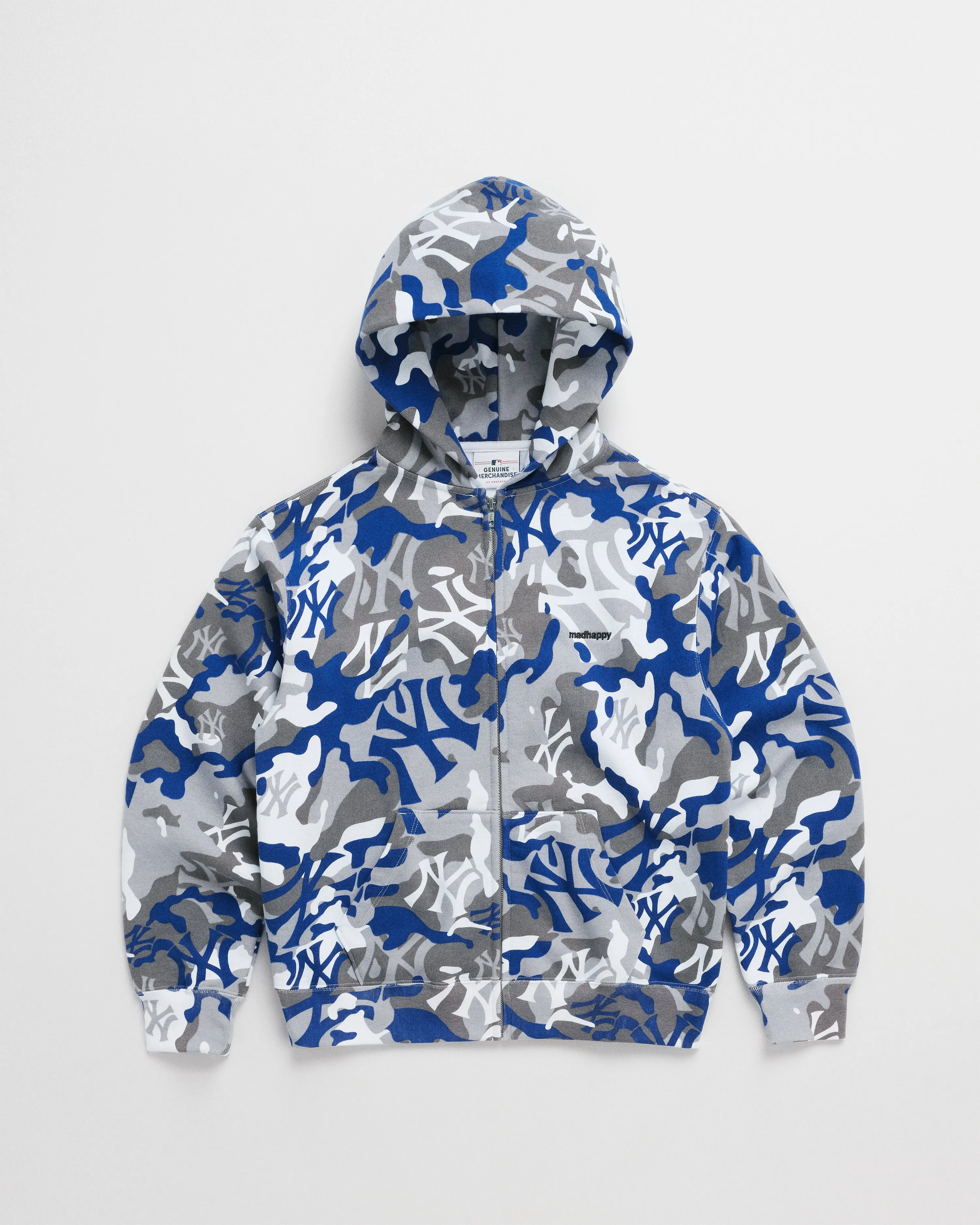 Yankees Camo Full Zip sold by Madhappy product image thumbnail 4