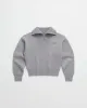 Jacquard Quarter Zip Pullover sold by Madhappy