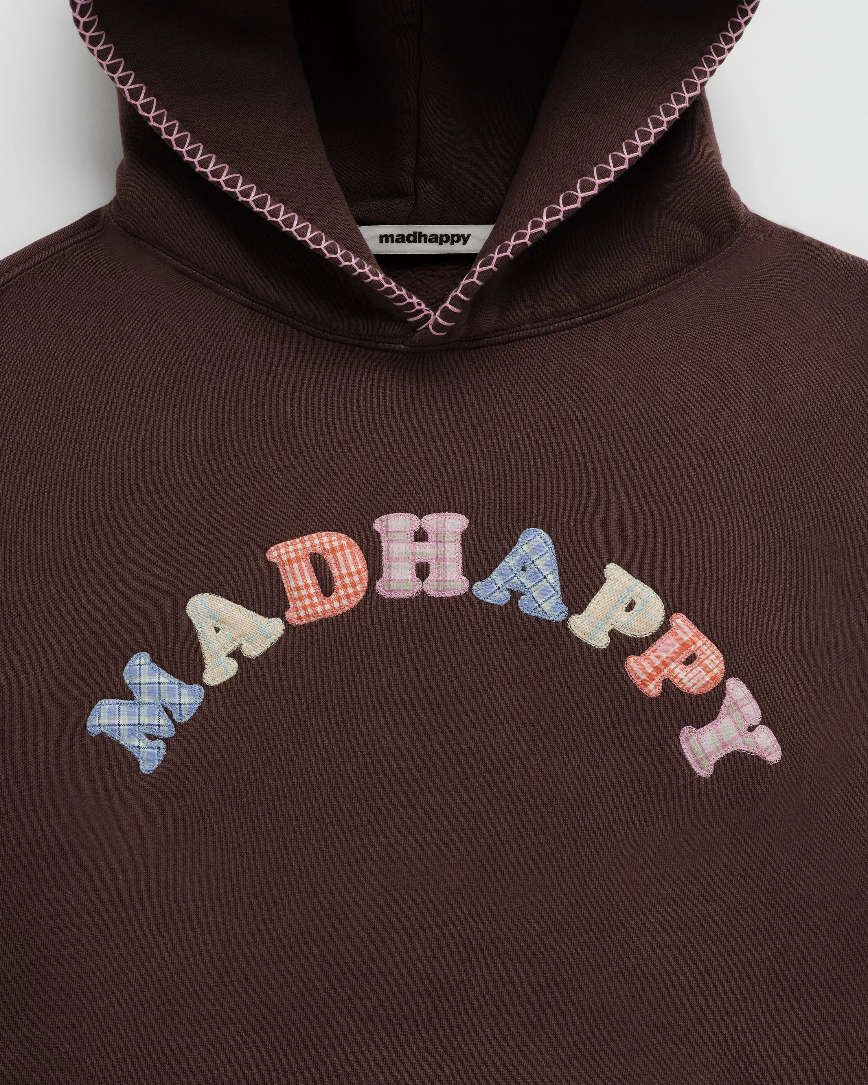 Plaid Cooper Fleece Hoodie sold by Madhappy product image thumbnail 3