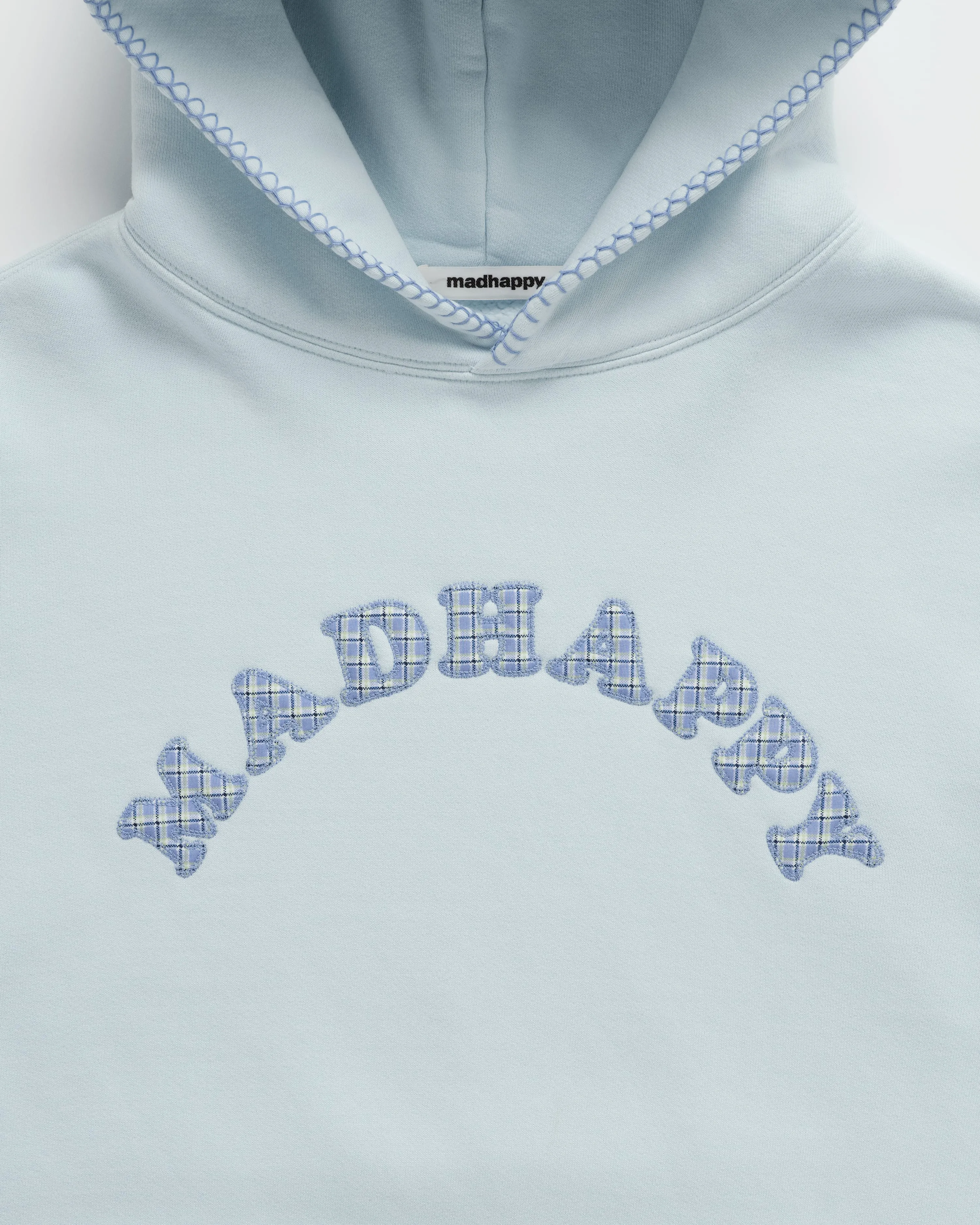 Plaid Cooper Fleece Hoodie sold by Madhappy product image thumbnail 3