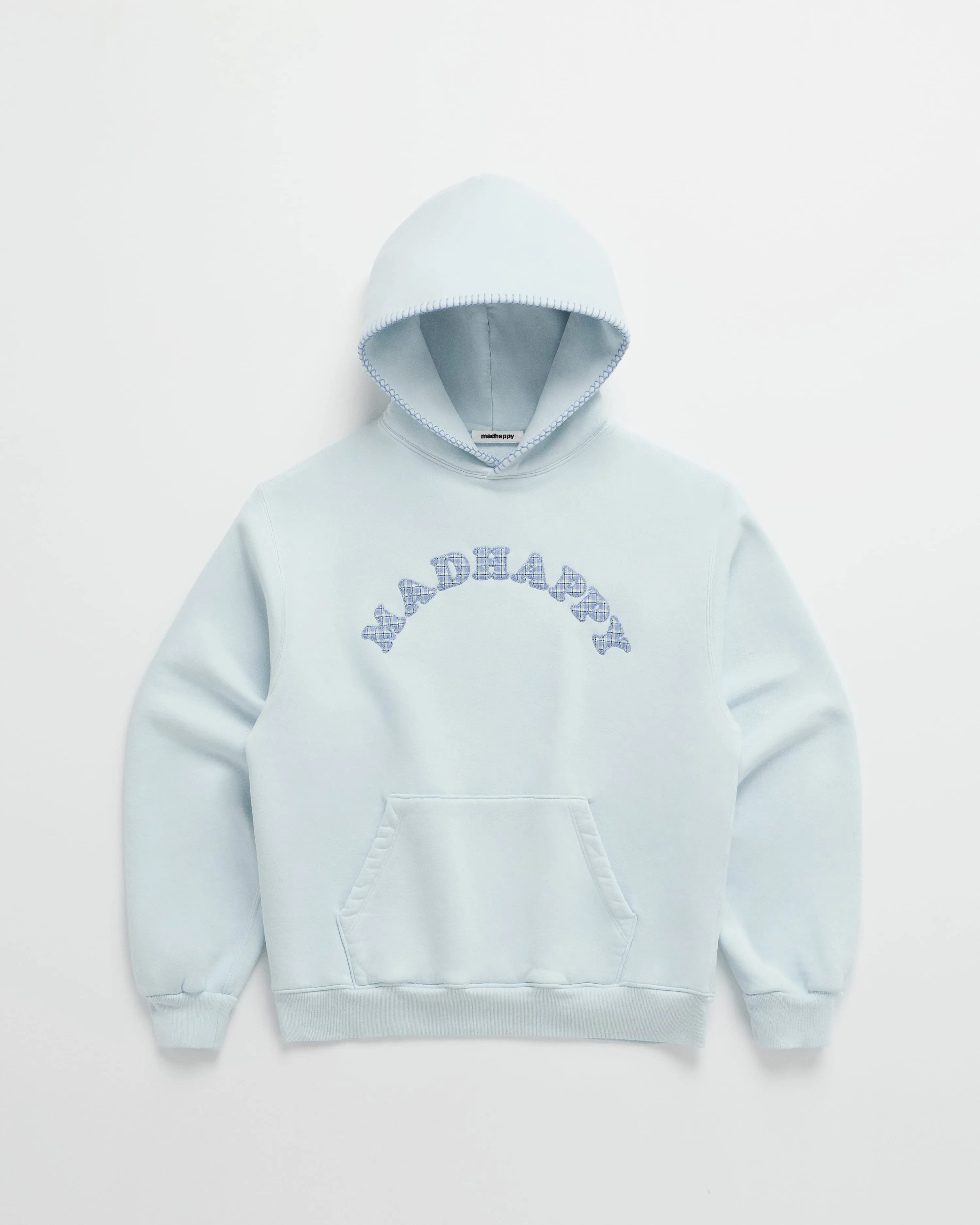 Plaid Cooper Fleece Hoodie sold by Madhappy