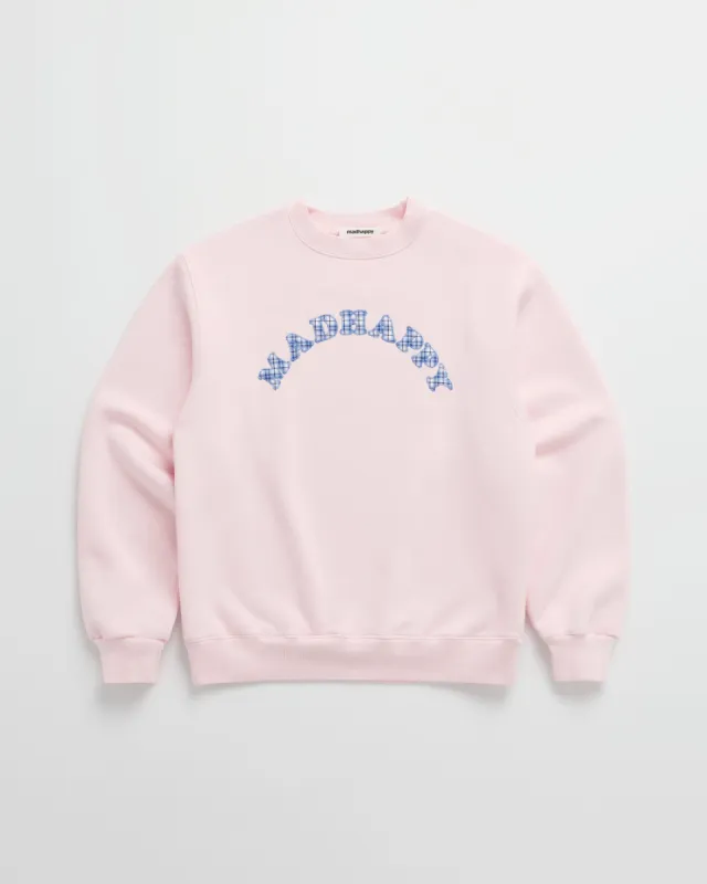 Plaid Cooper Fleece Crewneck sold by Madhappy