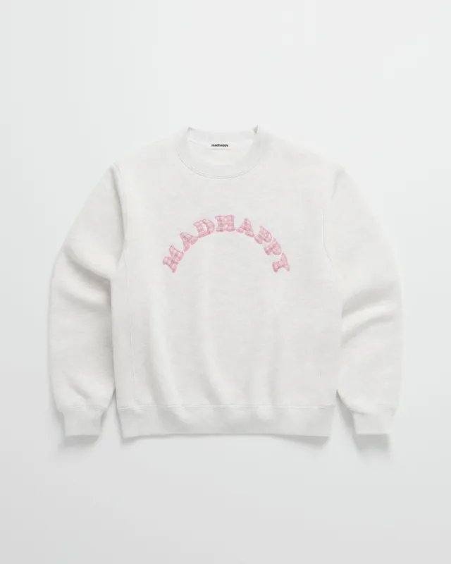 Plaid Cooper Fleece Crewneck sold by Madhappy