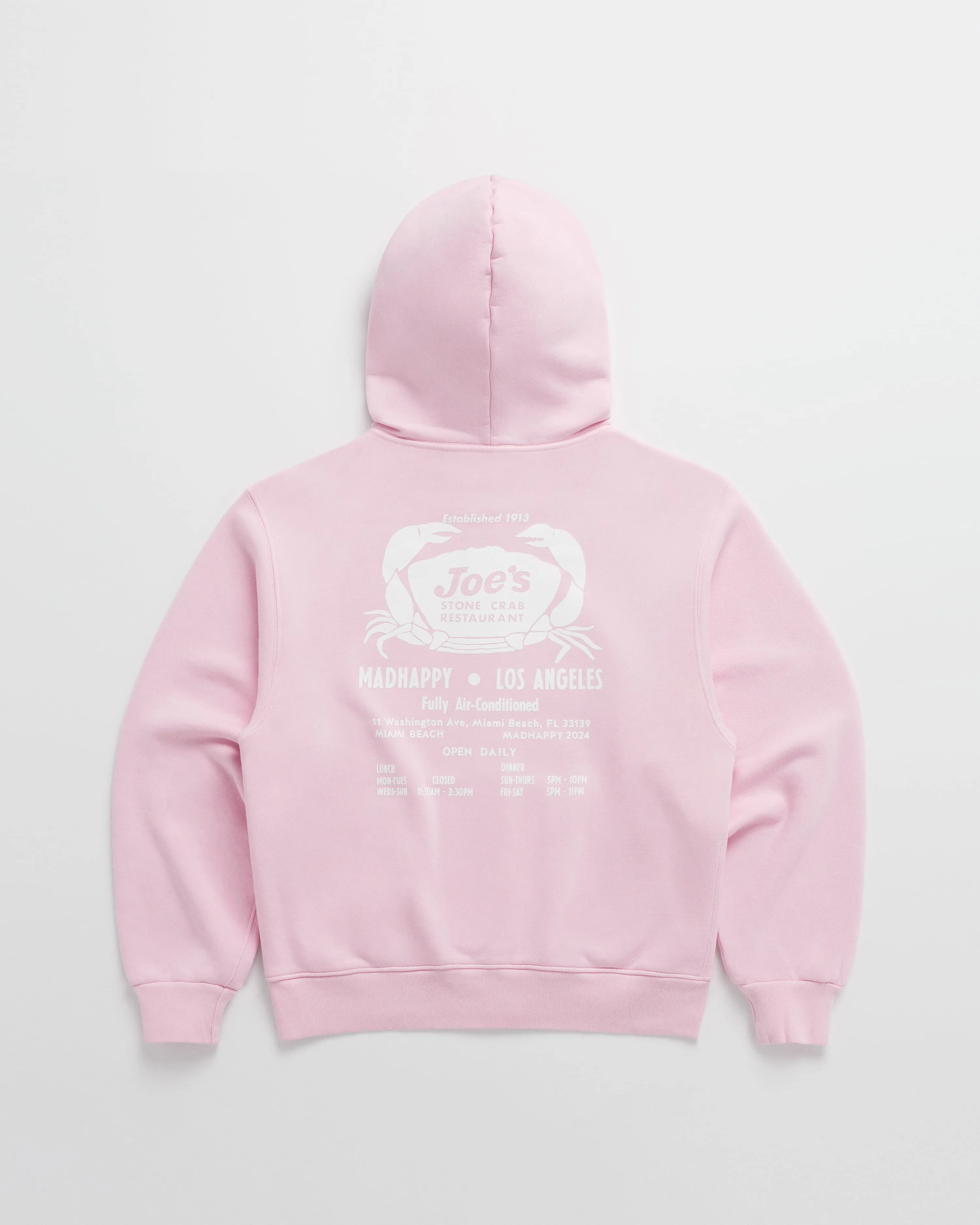 Joe's Stone Crab Midweight Zip Up sold by Madhappy product image thumbnail 2