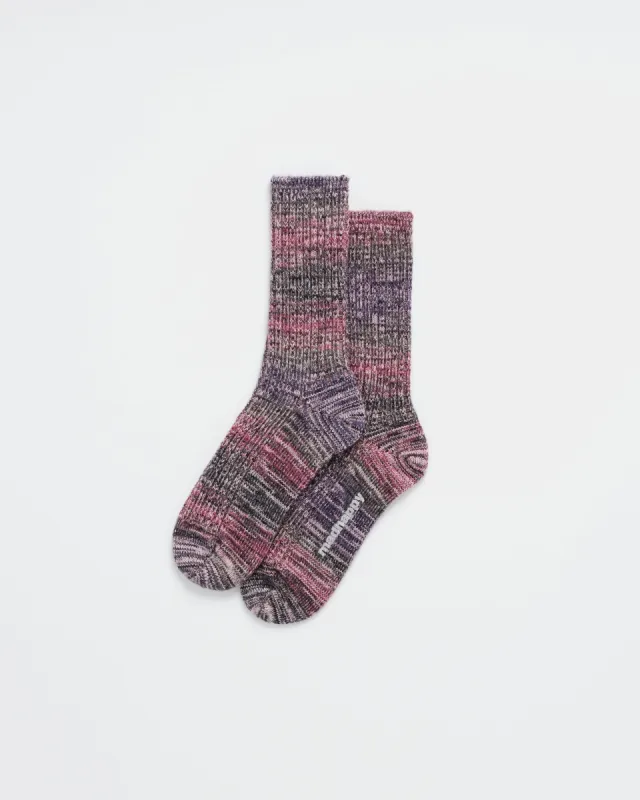 Anonymous Ism Splash Pattern Crew Sock sold by Madhappy