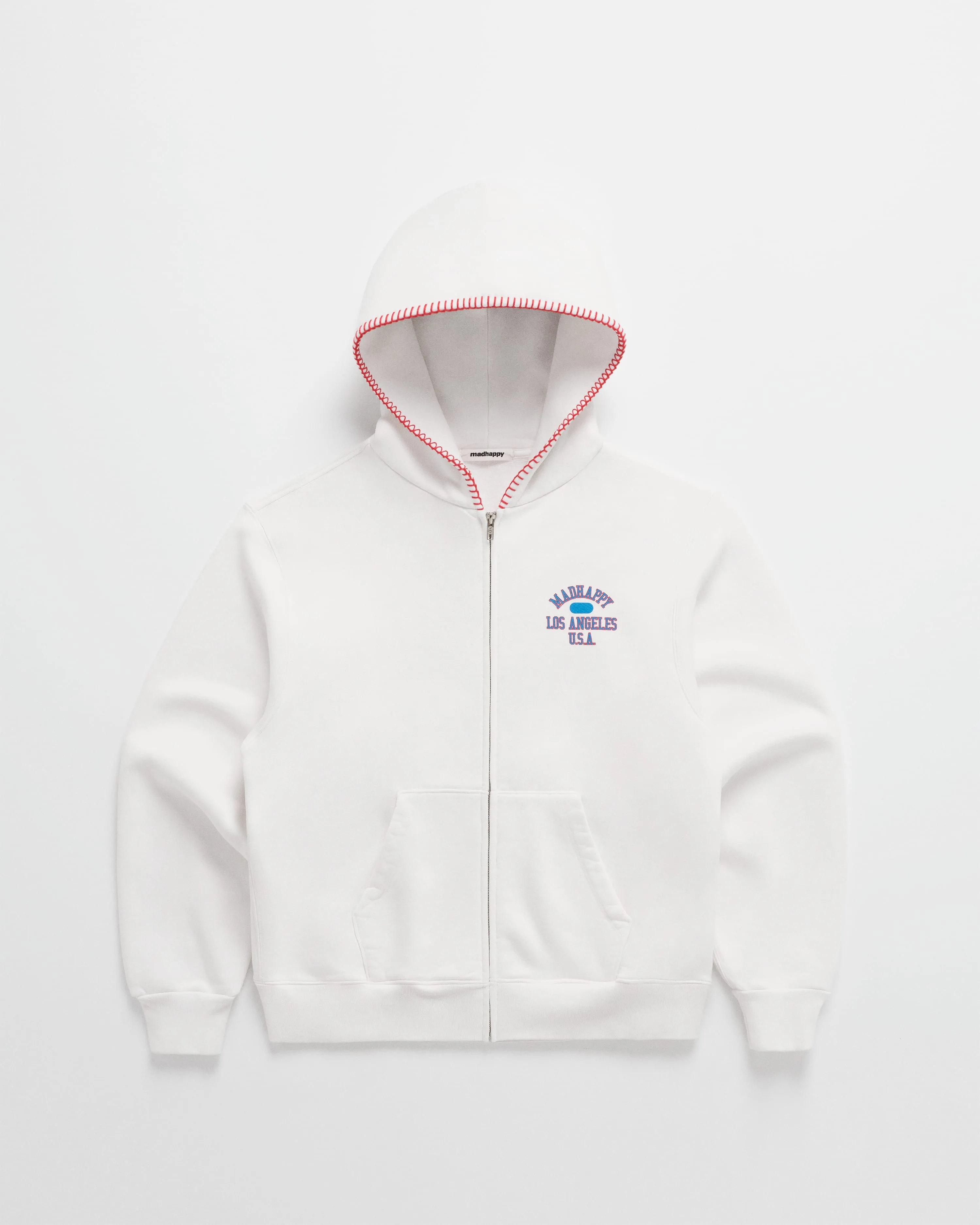 All American Fleece Zip Up sold by Madhappy