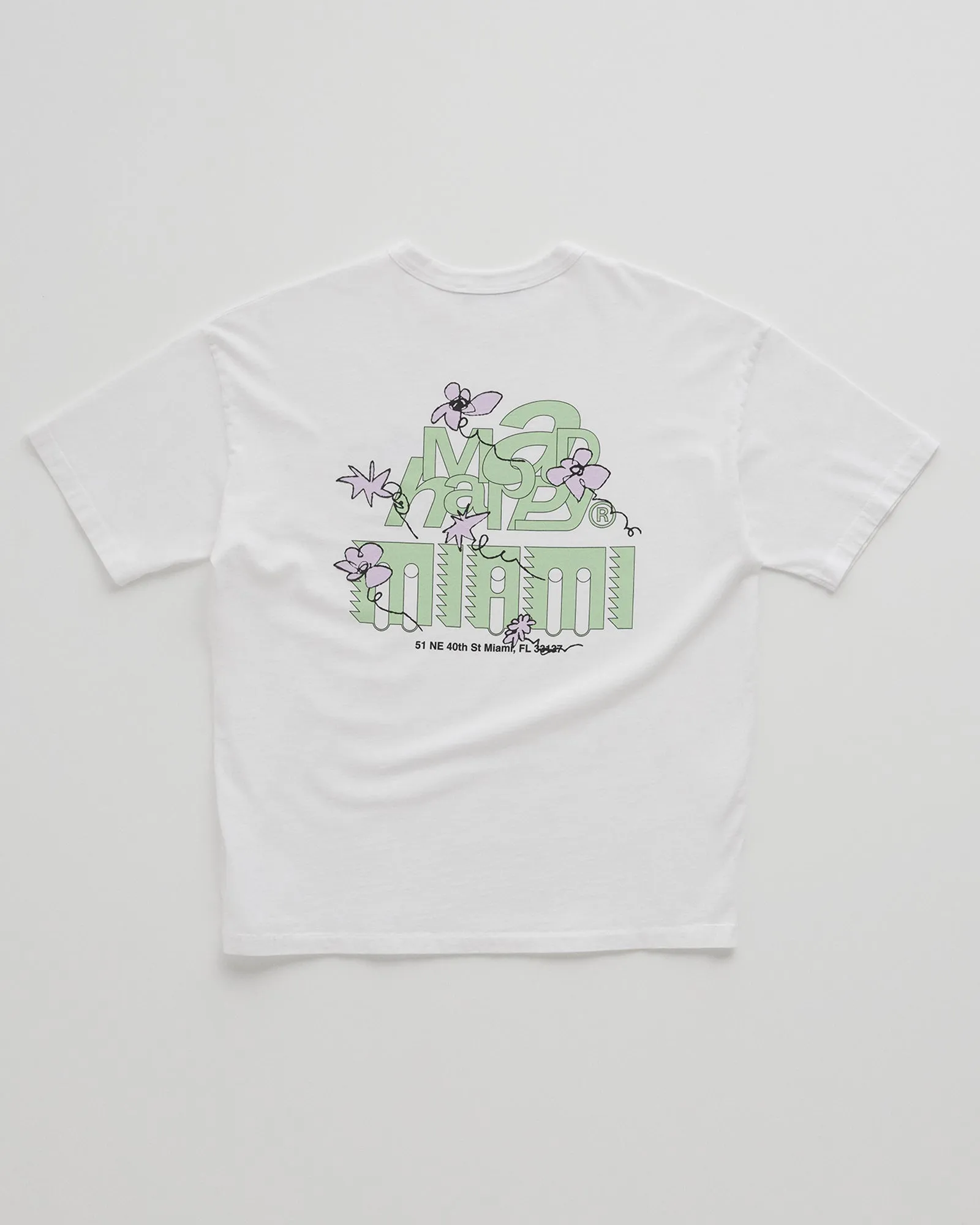 Miami Midweight Jersey Tee sold by Madhappy