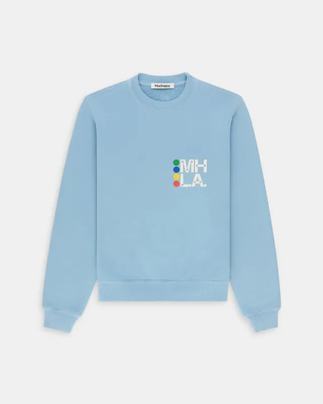 Dots Fleece Crewneck sold by Madhappy