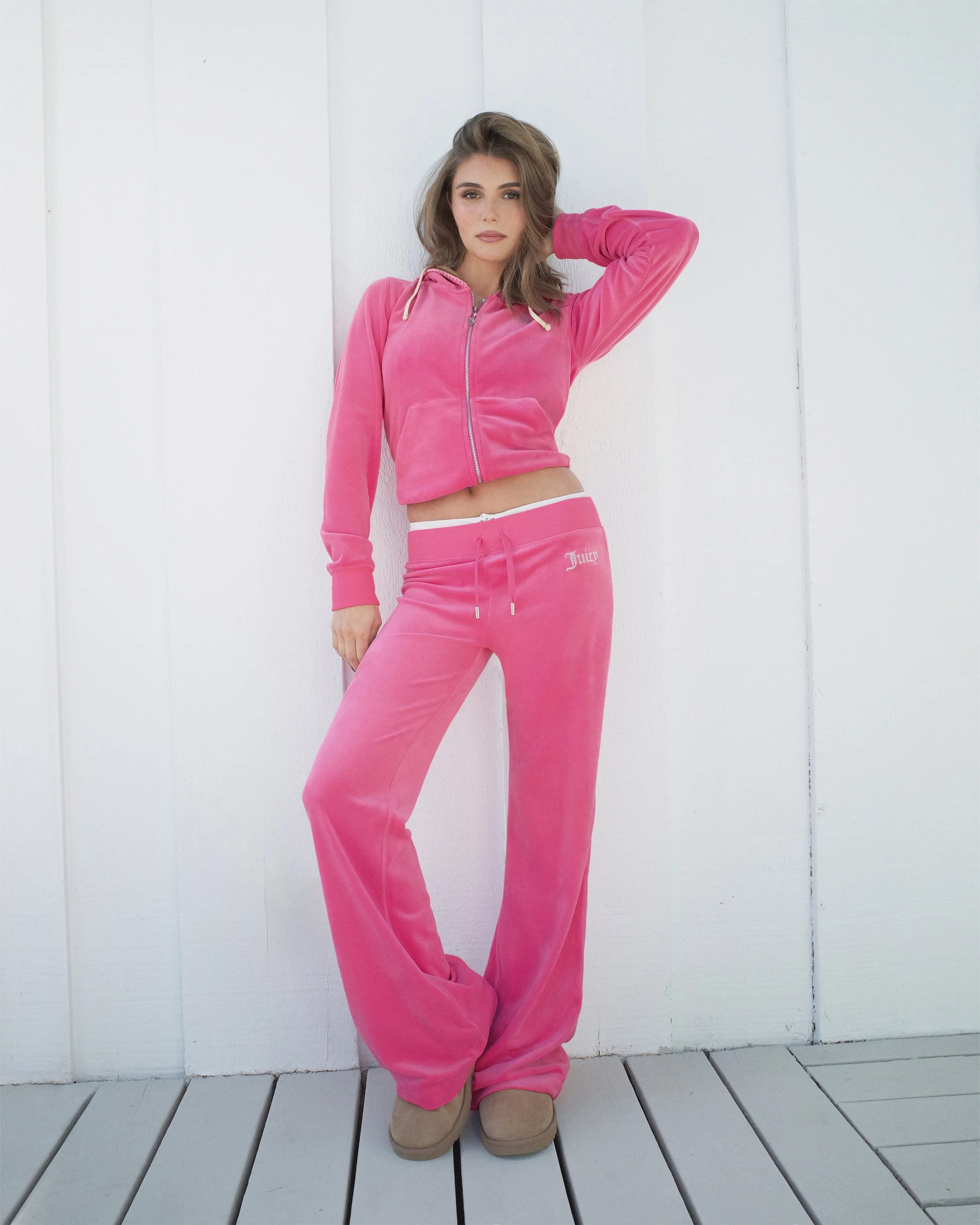 Juicy Couture Bling Velour Zip Up sold by Madhappy product image thumbnail 2