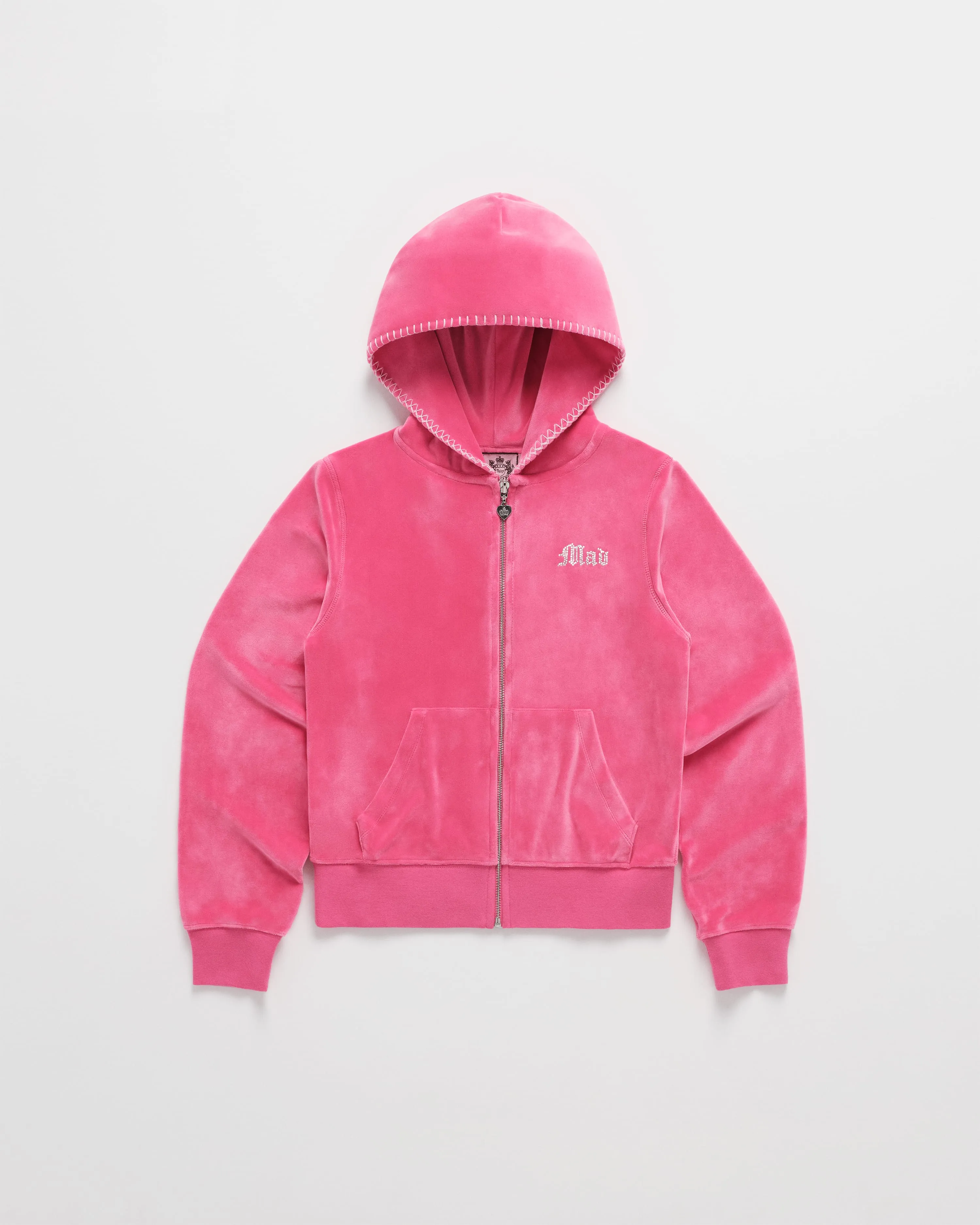 Juicy Couture Bling Velour Zip Up sold by Madhappy