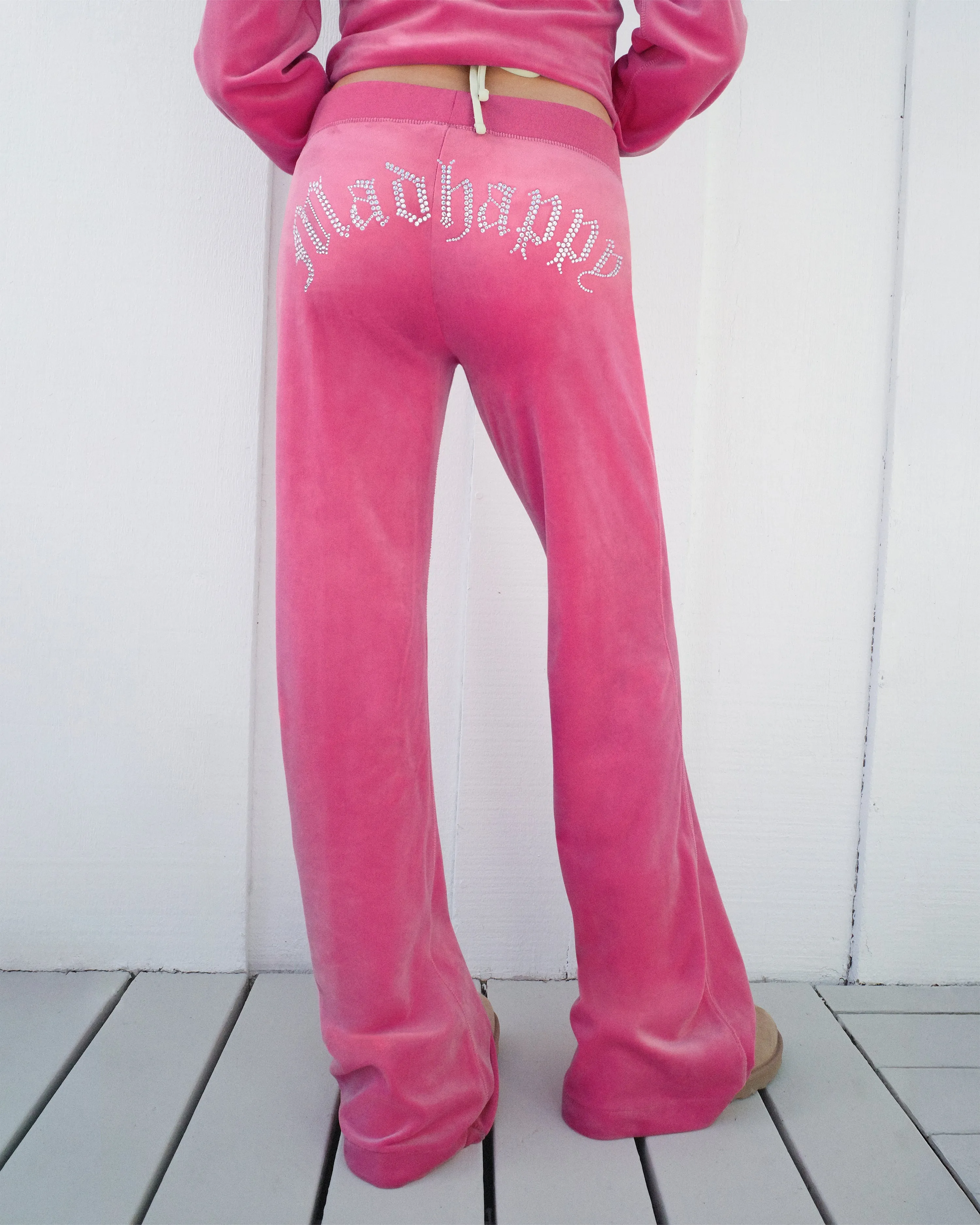 Juicy Couture Bling Velour Track Pant sold by Madhappy product image thumbnail 2