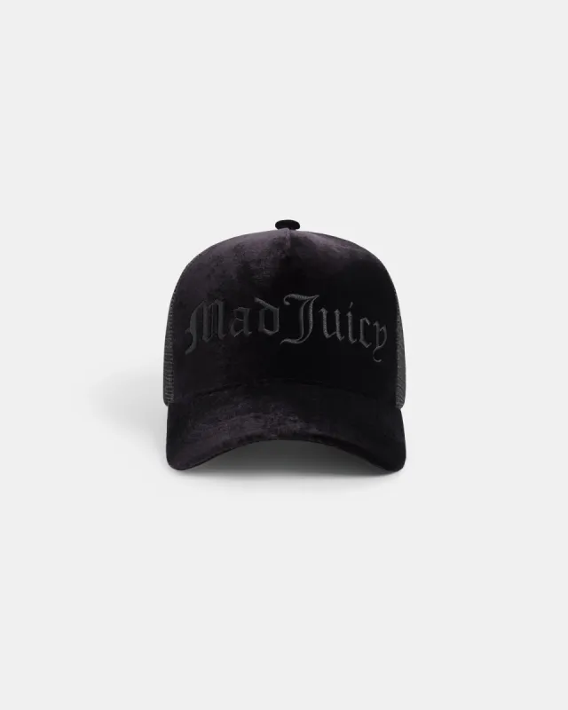 Juicy Couture Velour Trucker Hat sold by Madhappy