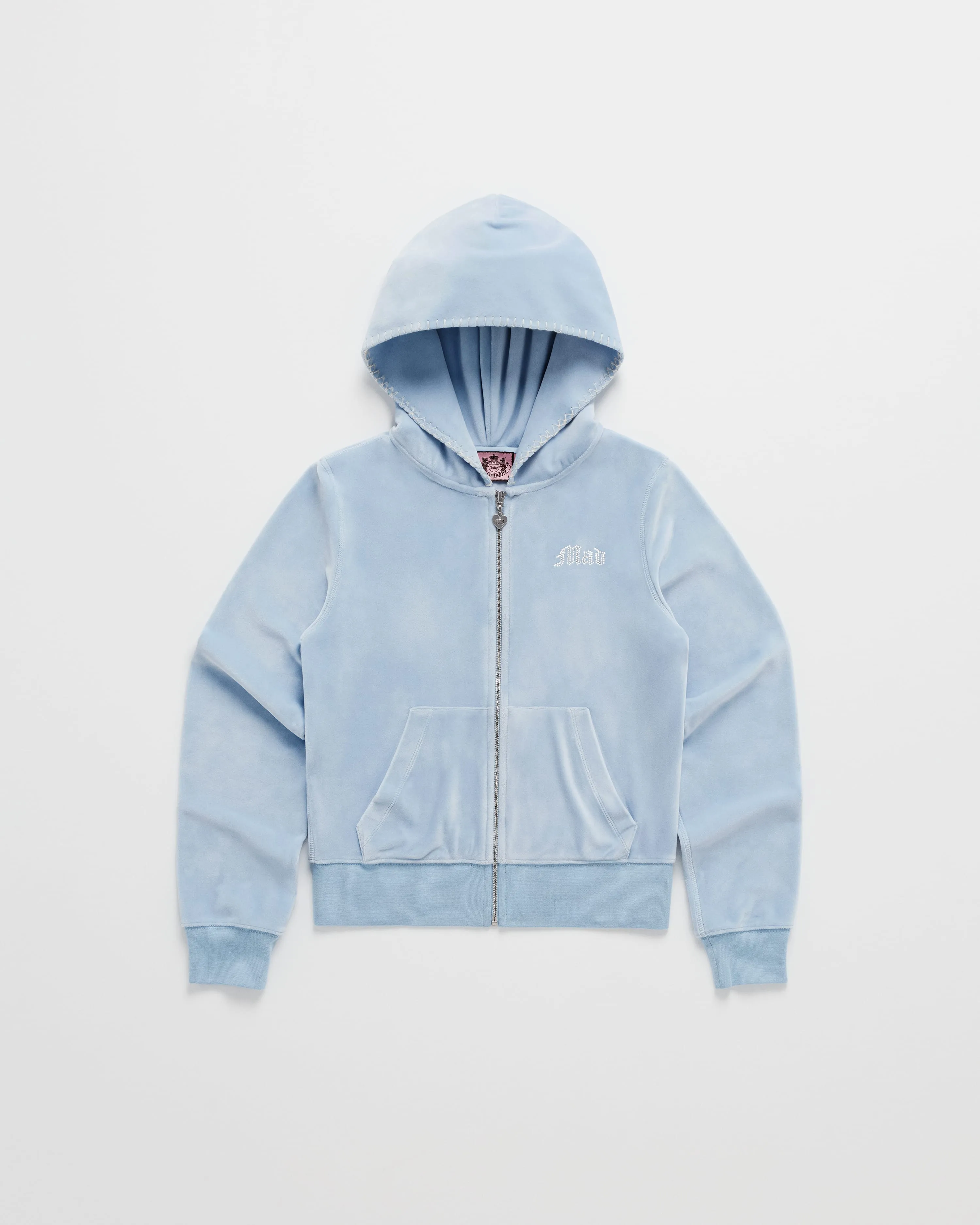 Juicy Couture Bling Velour Zip Up sold by Madhappy