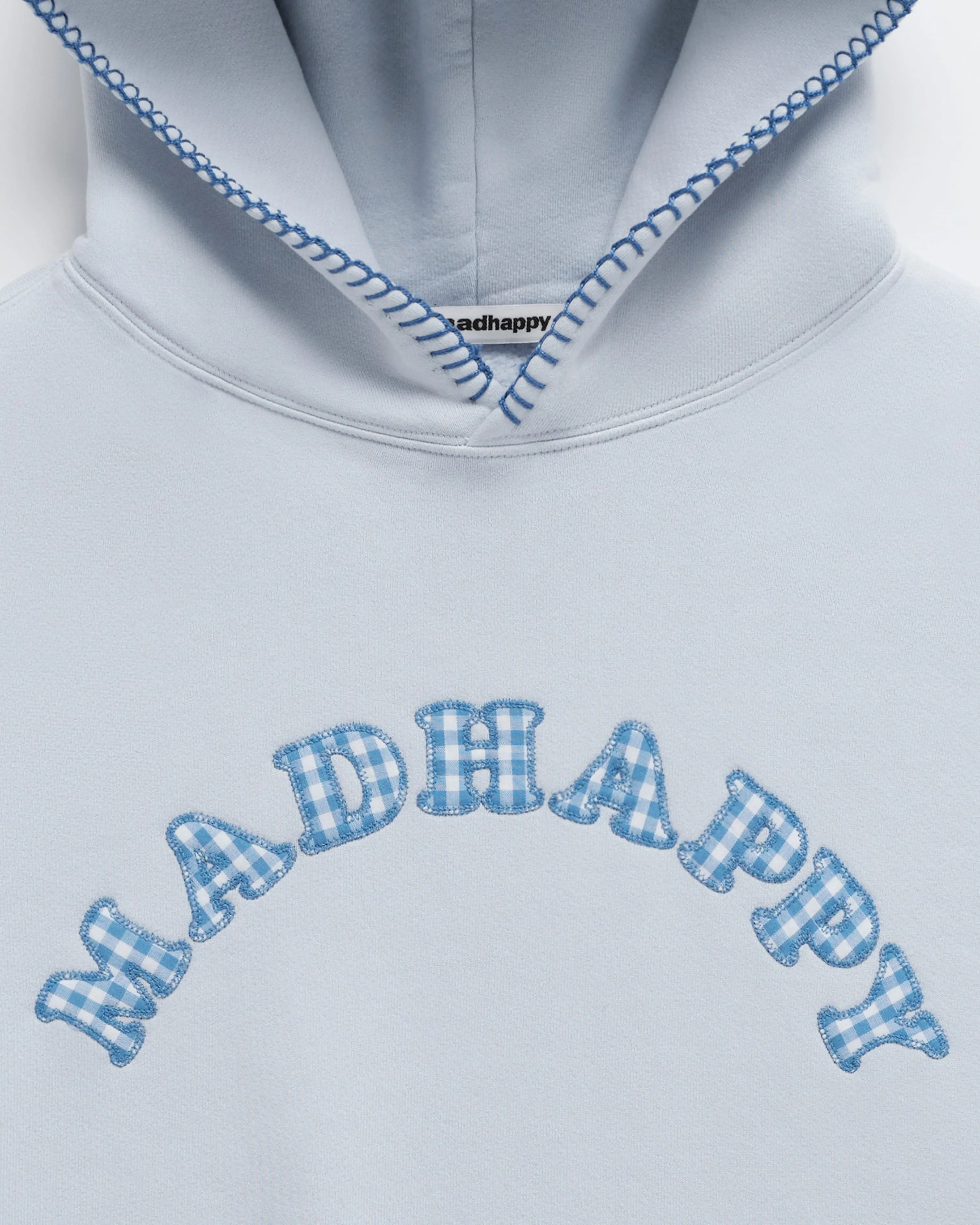 Gingham Cooper Fleece Hoodie sold by Madhappy product image thumbnail 3