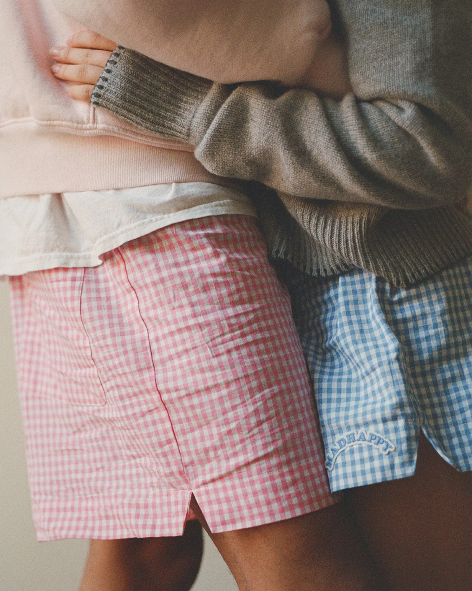 Gingham Cooper Poplin Boxer Short sold by Madhappy product image thumbnail 2