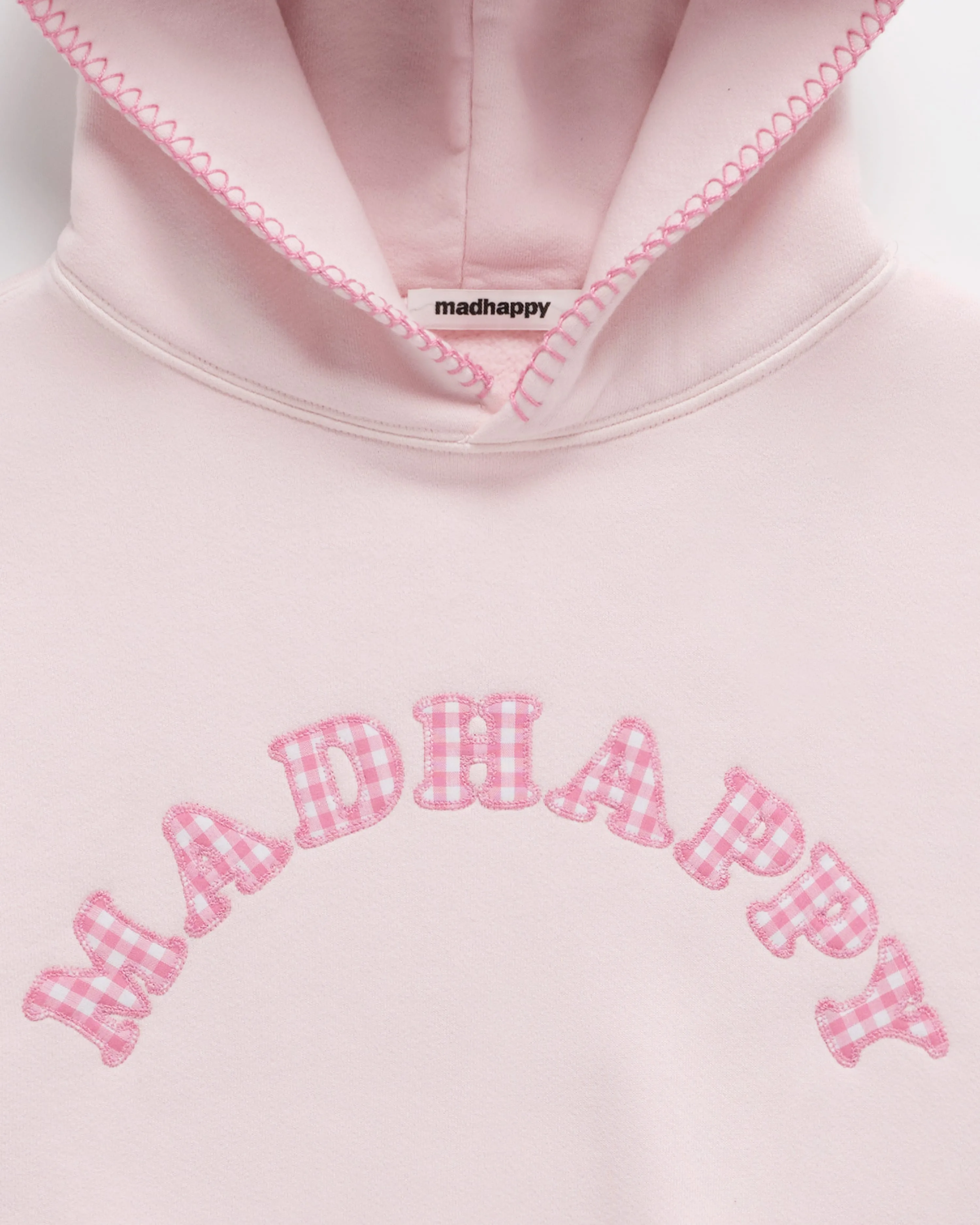 Gingham Cooper Fleece Hoodie sold by Madhappy product image thumbnail 3