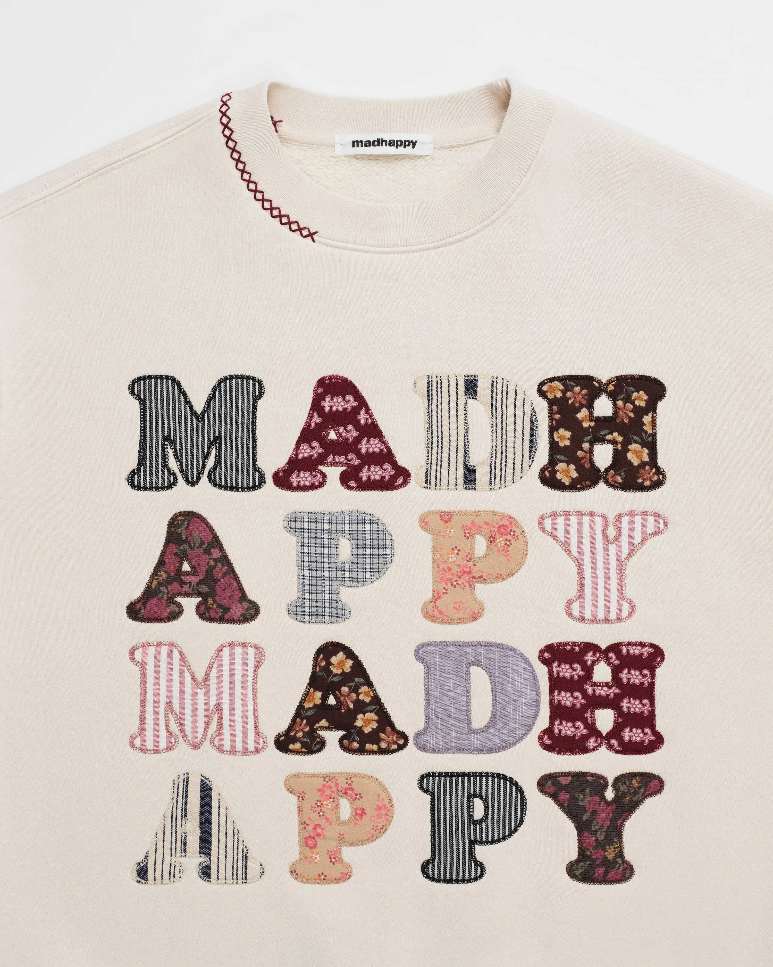 Madhappy Quiltwork Fleece Crewneck sold by Madhappy product image thumbnail 2