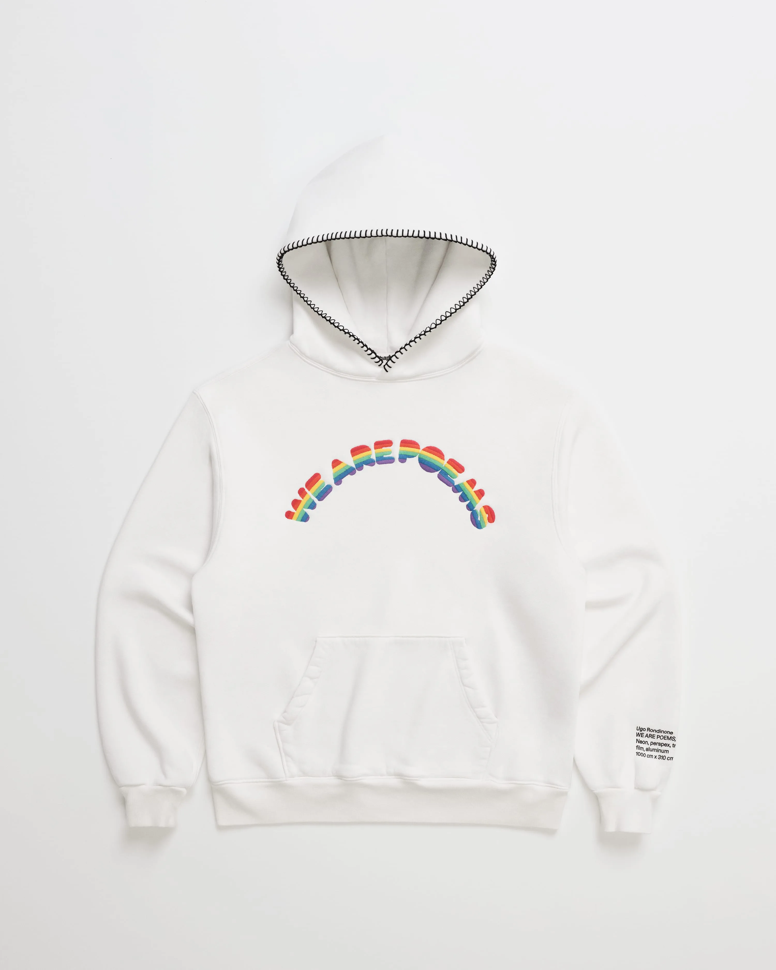 We Are Poems Fleece Hoodie sold by Madhappy