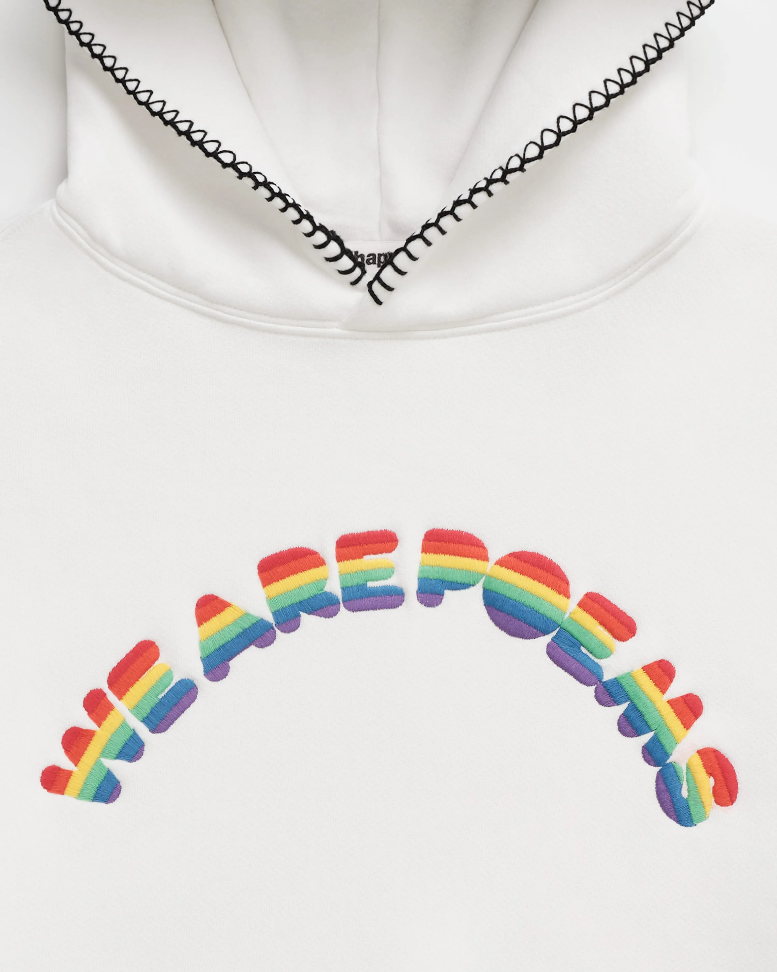 We Are Poems Fleece Hoodie sold by Madhappy product image thumbnail 2