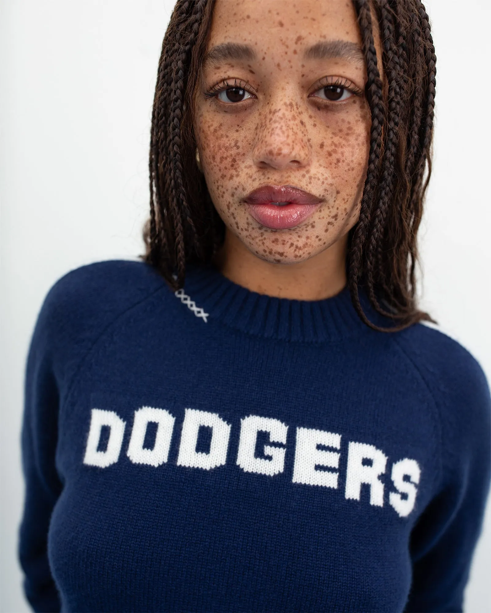 Dodgers Knit Crewneck sold by Madhappy product image thumbnail 2