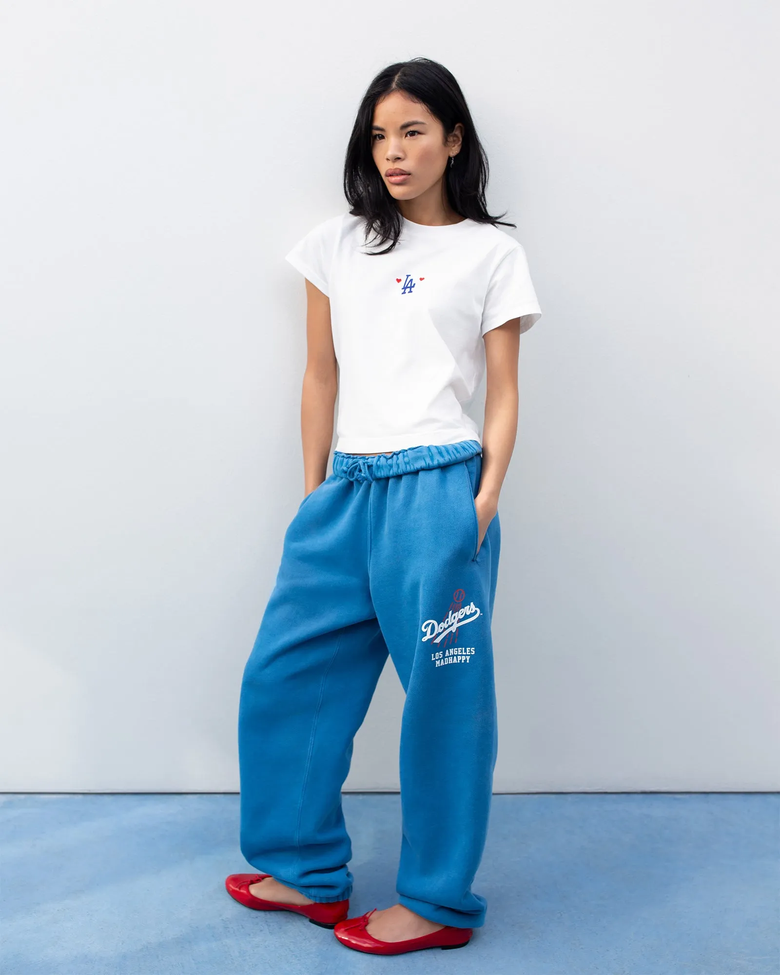 Dodgers Fleece Sweatpant sold by Madhappy product image thumbnail 2