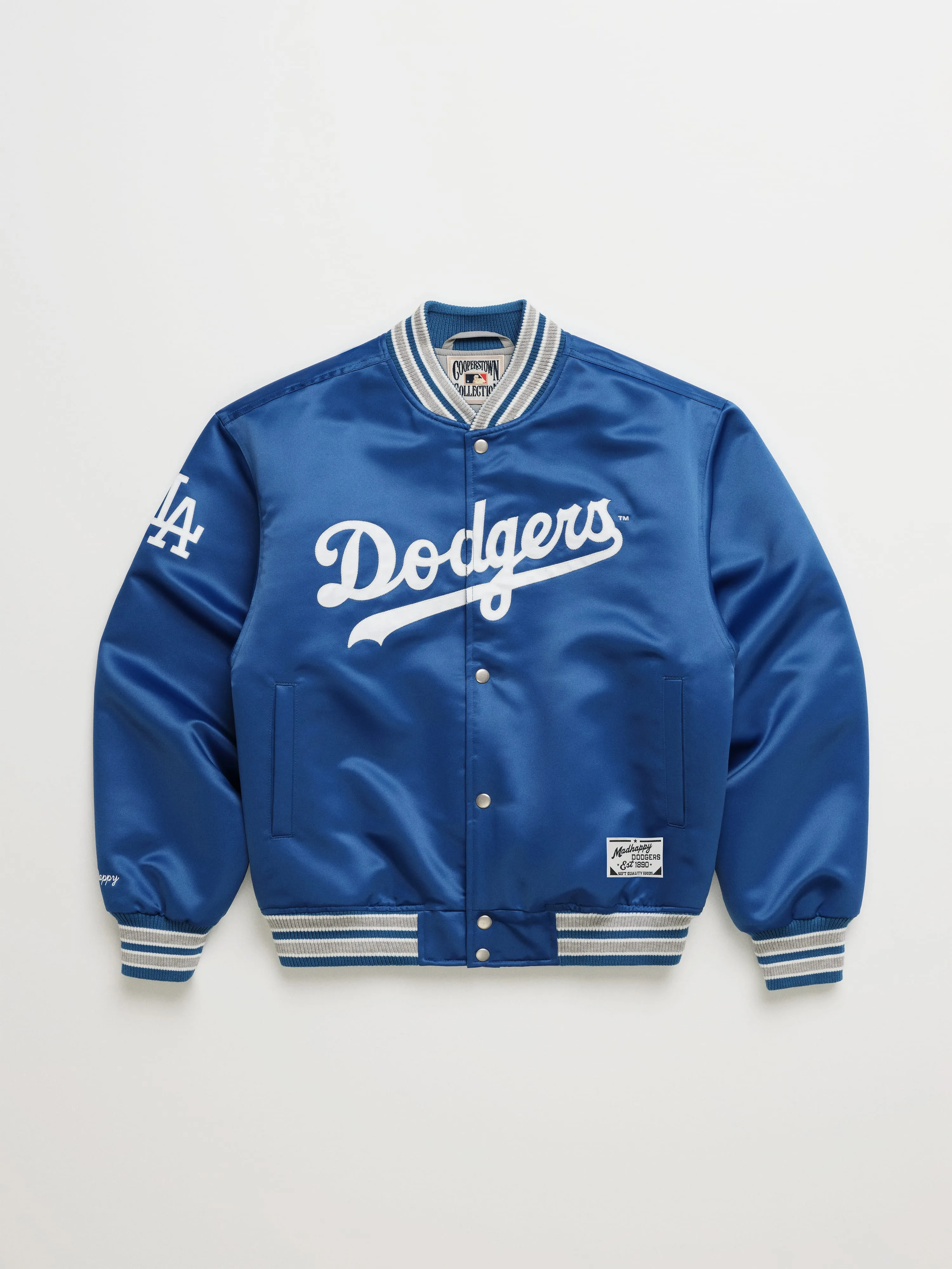 Dodgers Satin Baseball Jacket sold by Madhappy