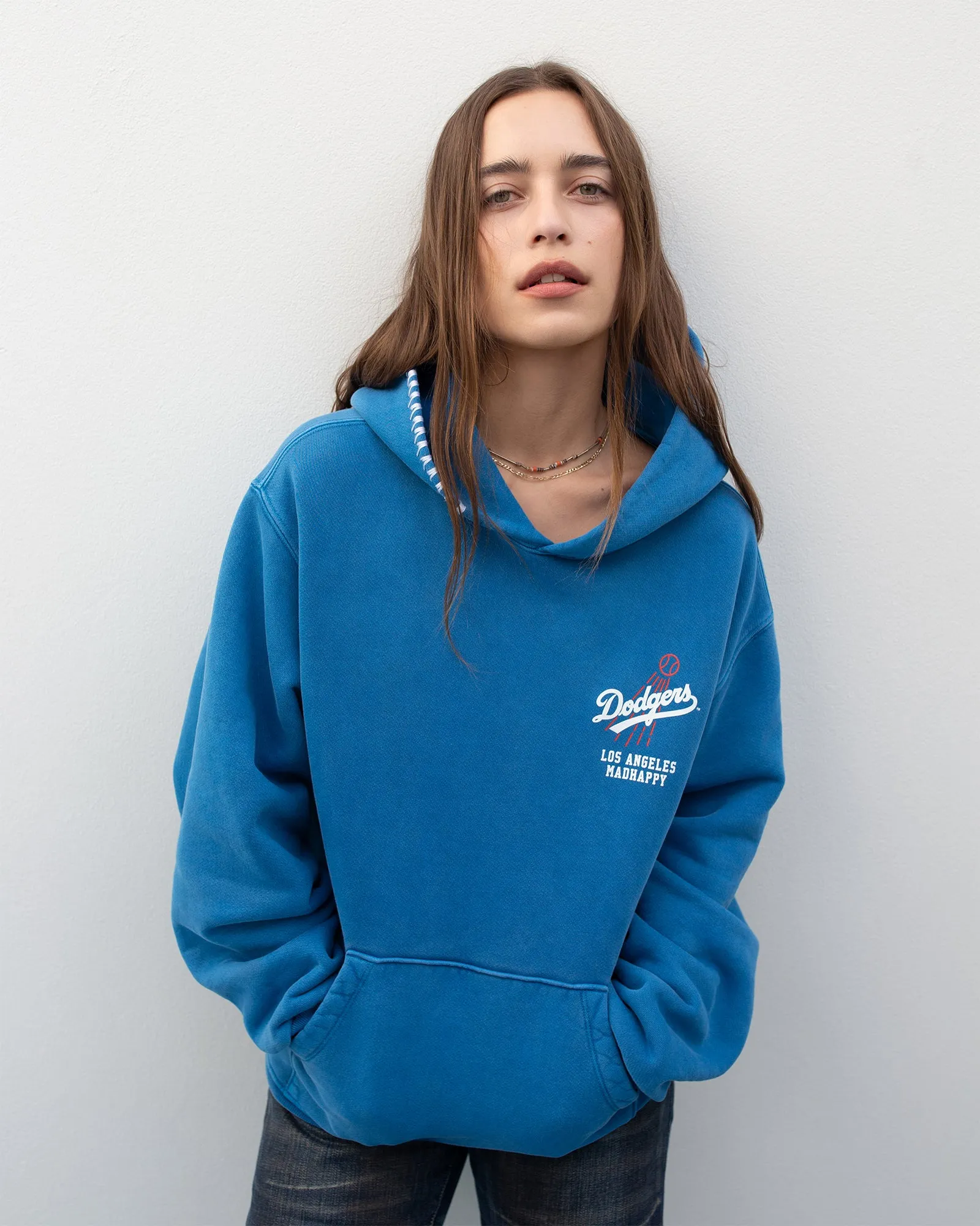 Dodgers Fleece Hoodie sold by Madhappy product image thumbnail 2
