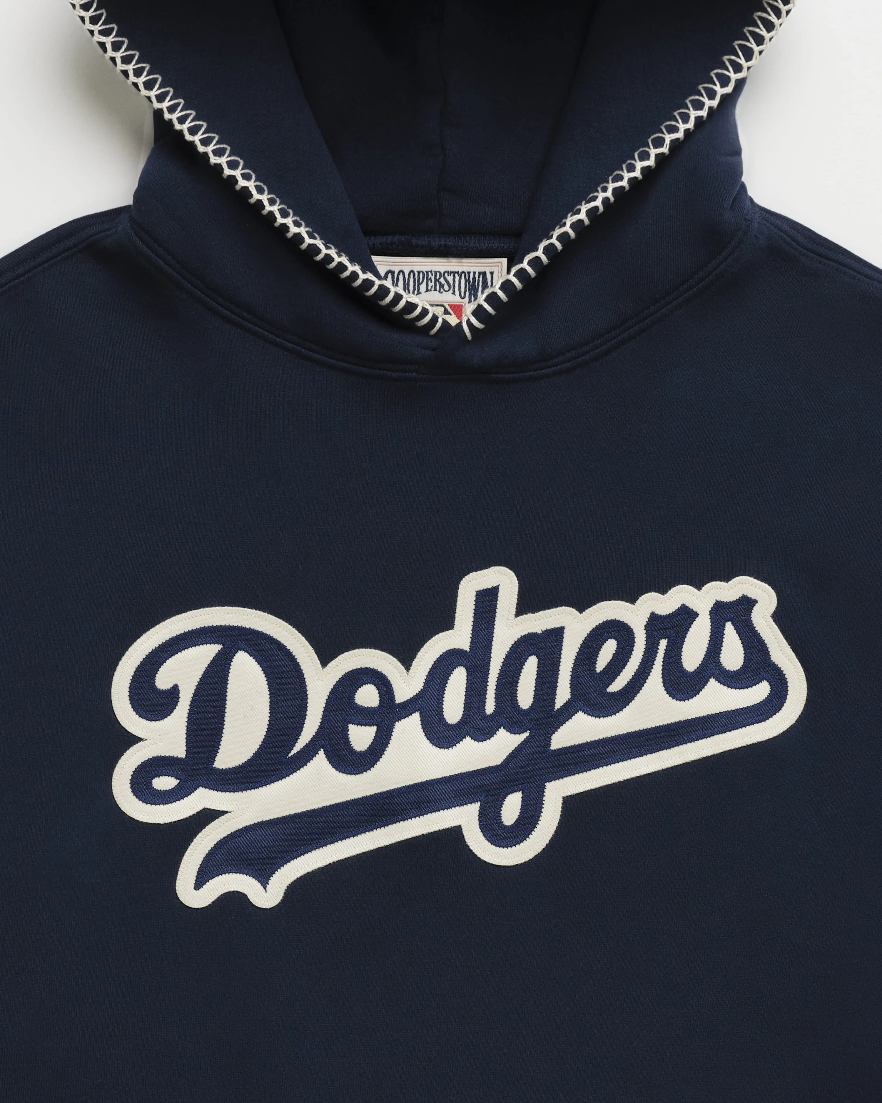Dodgers Appliqué Fleece Hoodie sold by Madhappy product image thumbnail 3