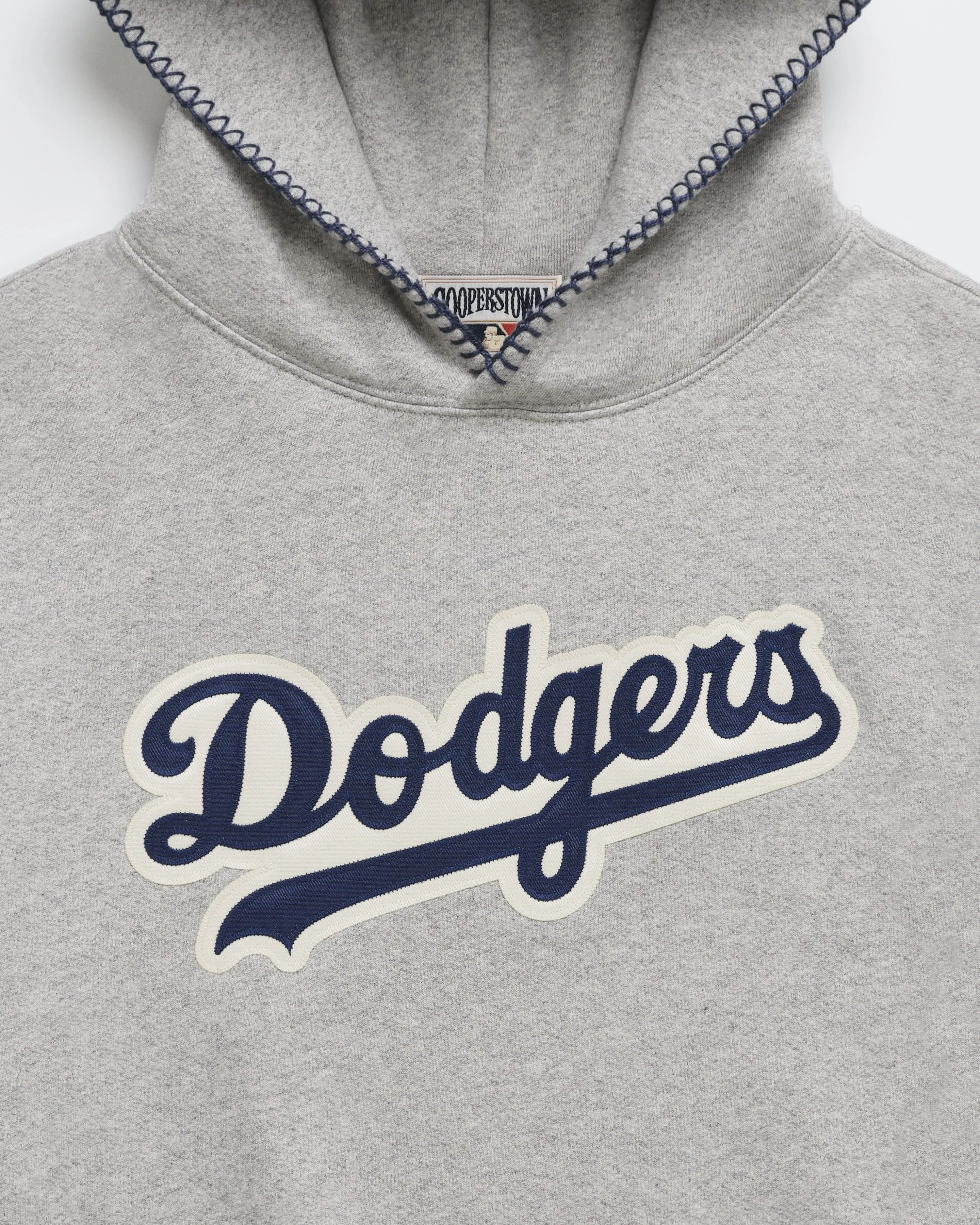 Dodgers Appliqué Fleece Hoodie sold by Madhappy product image thumbnail 3