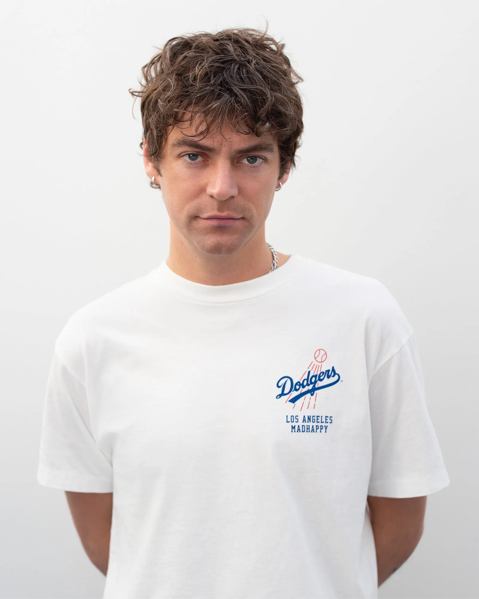 Dodgers Midweight Tee sold by Madhappy product image thumbnail 2