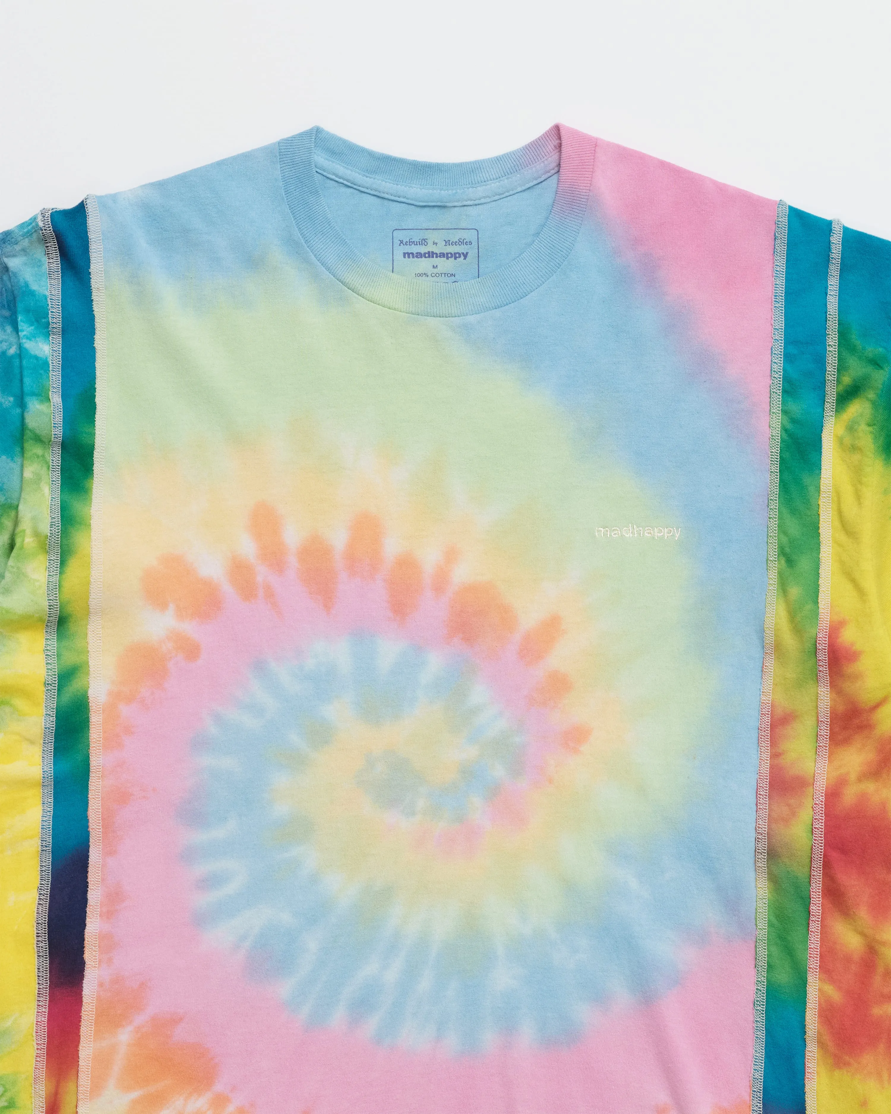 Needles Rebuild Tie Dye Slim Tee sold by Madhappy product image thumbnail 4