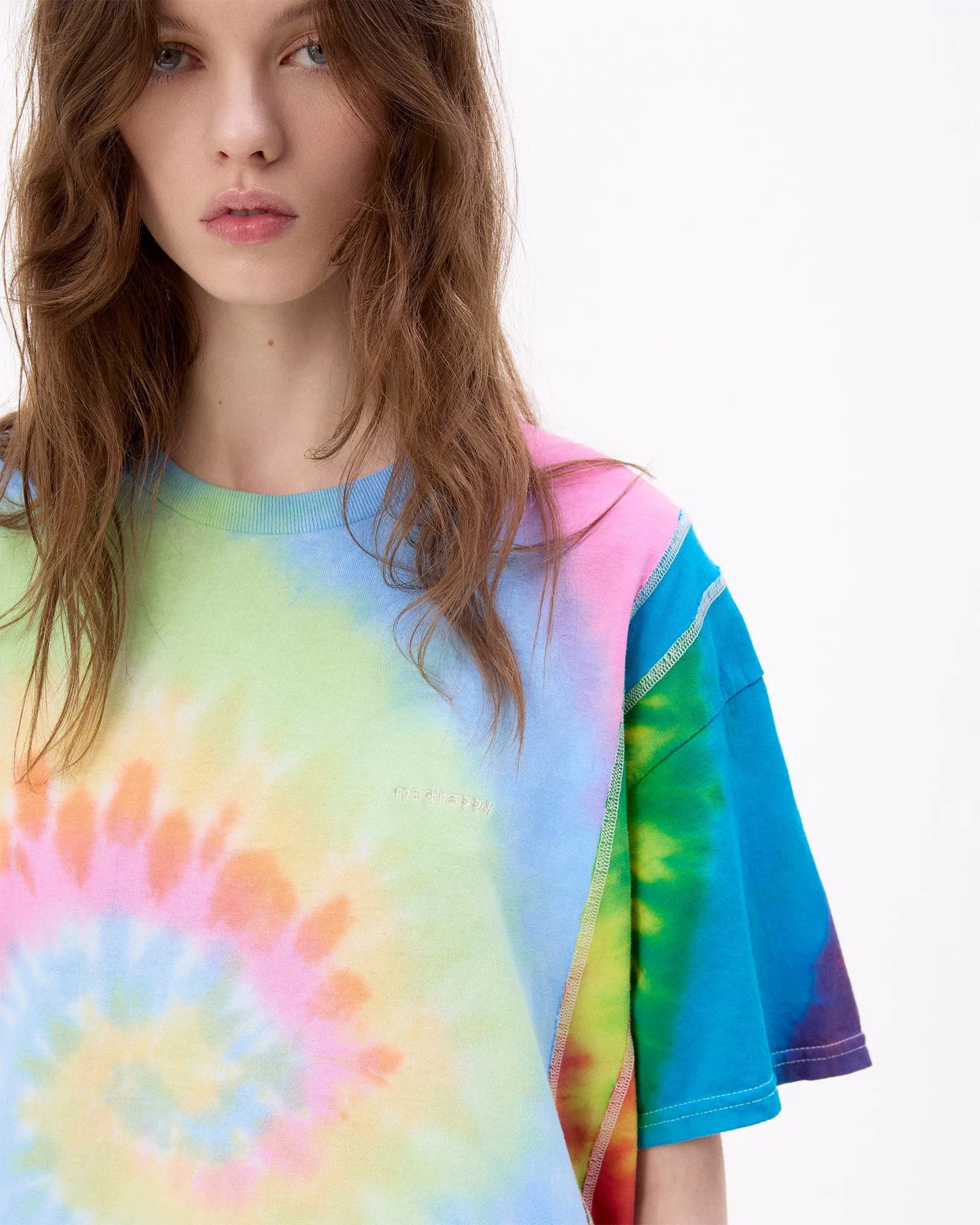 Needles Rebuild Tie Dye Slim Tee sold by Madhappy product image thumbnail 3
