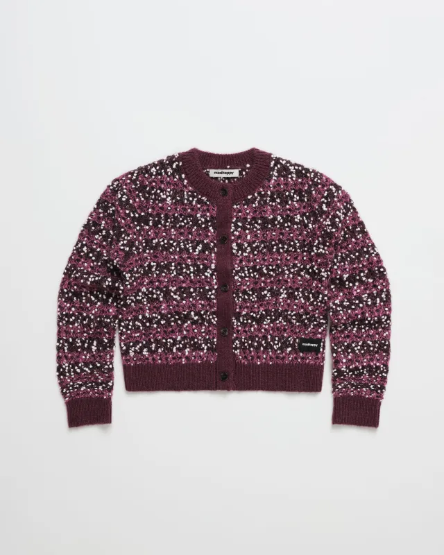 Open Knit Cropped Cardigan sold by Madhappy