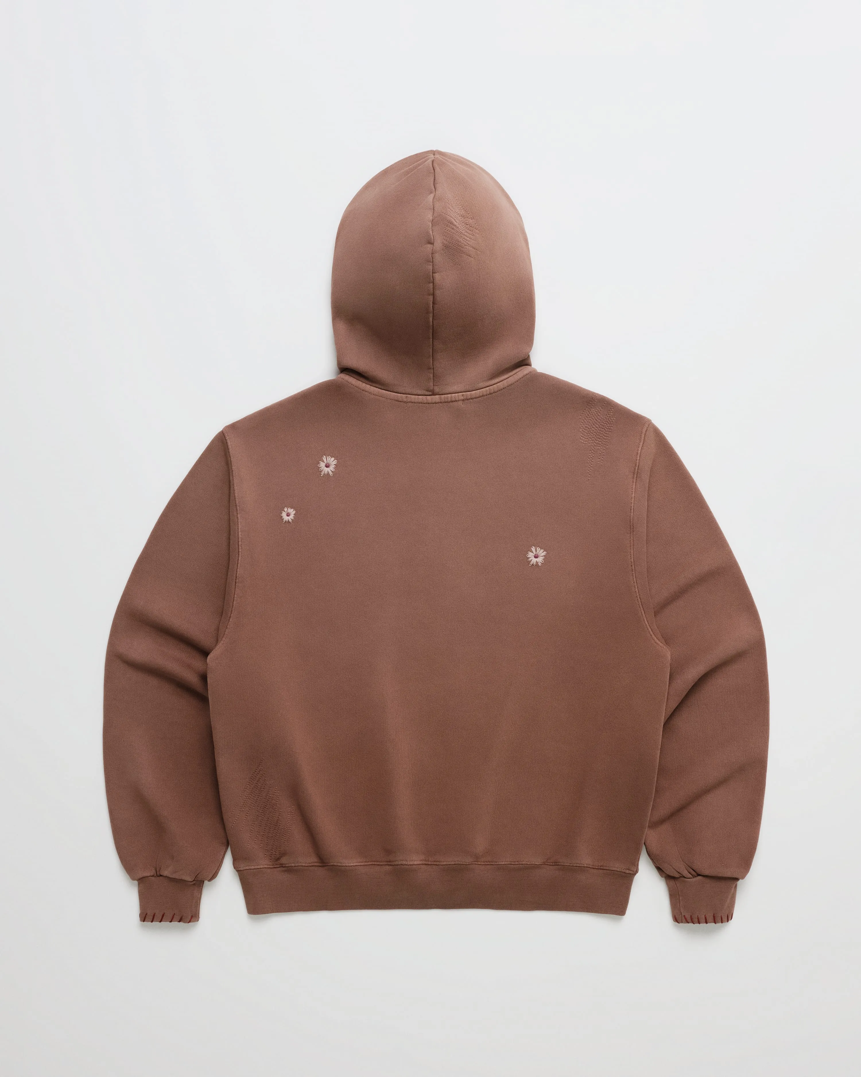 Crystal Flower Zip Up Hoodie sold by Madhappy product image thumbnail 4