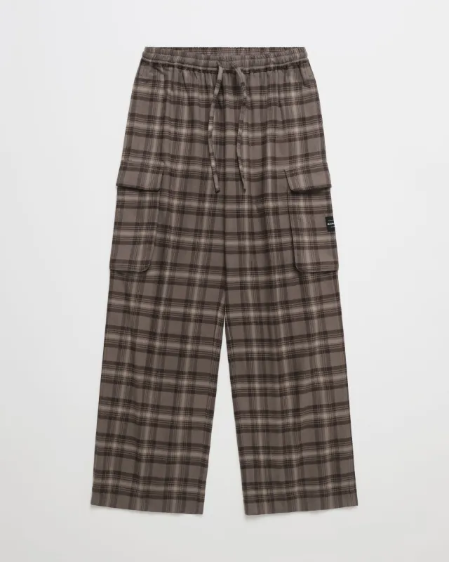 Flannel Cargo Boxer Pant sold by Madhappy
