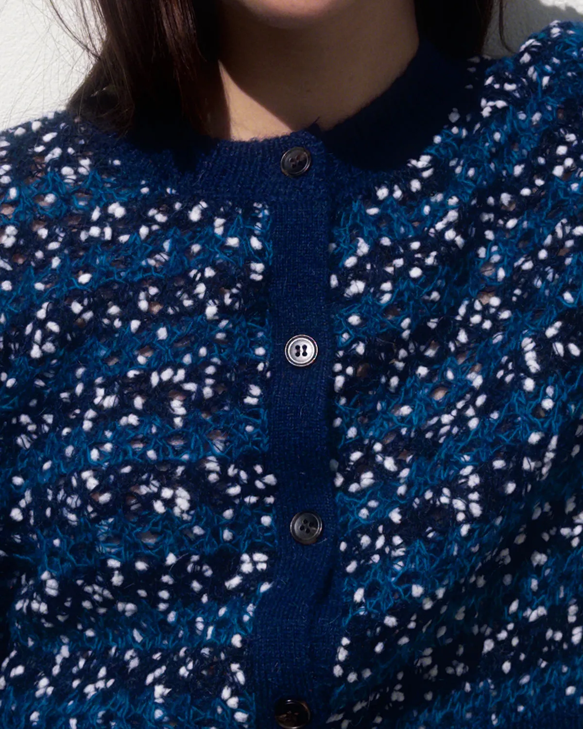 Open Knit Cropped Cardigan sold by Madhappy product image thumbnail 2